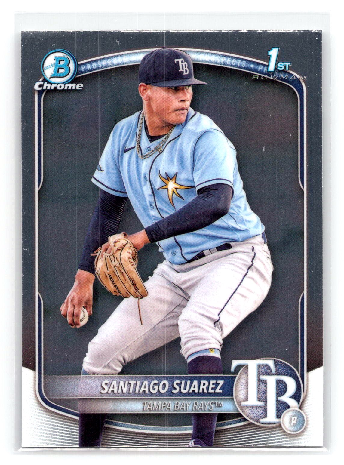 Santiago Suarez 2025 1st Bowman Prospect Rays Santiago Suarez 2025 1st Bowman Prospect Rays