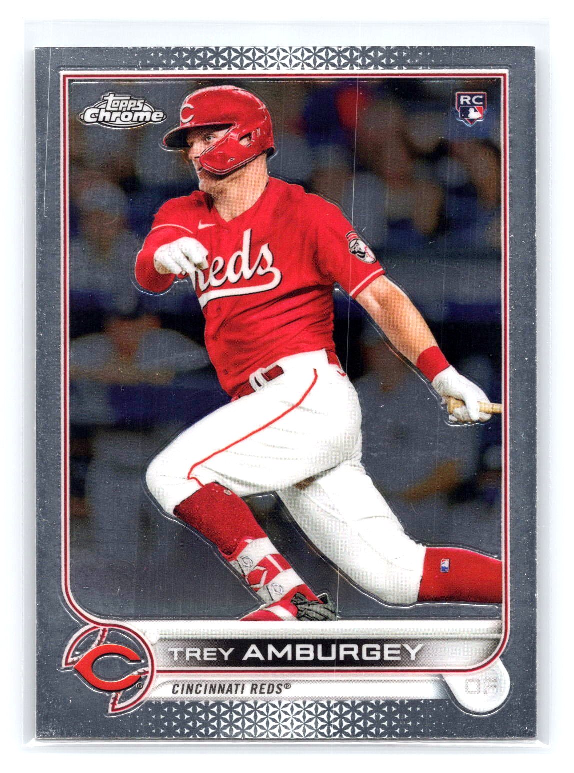 Trey Amburgey 2022 Topps Chrome RC Rookie Reds Trey Amburgey 2022 Topps Chrome RC Rookie Reds