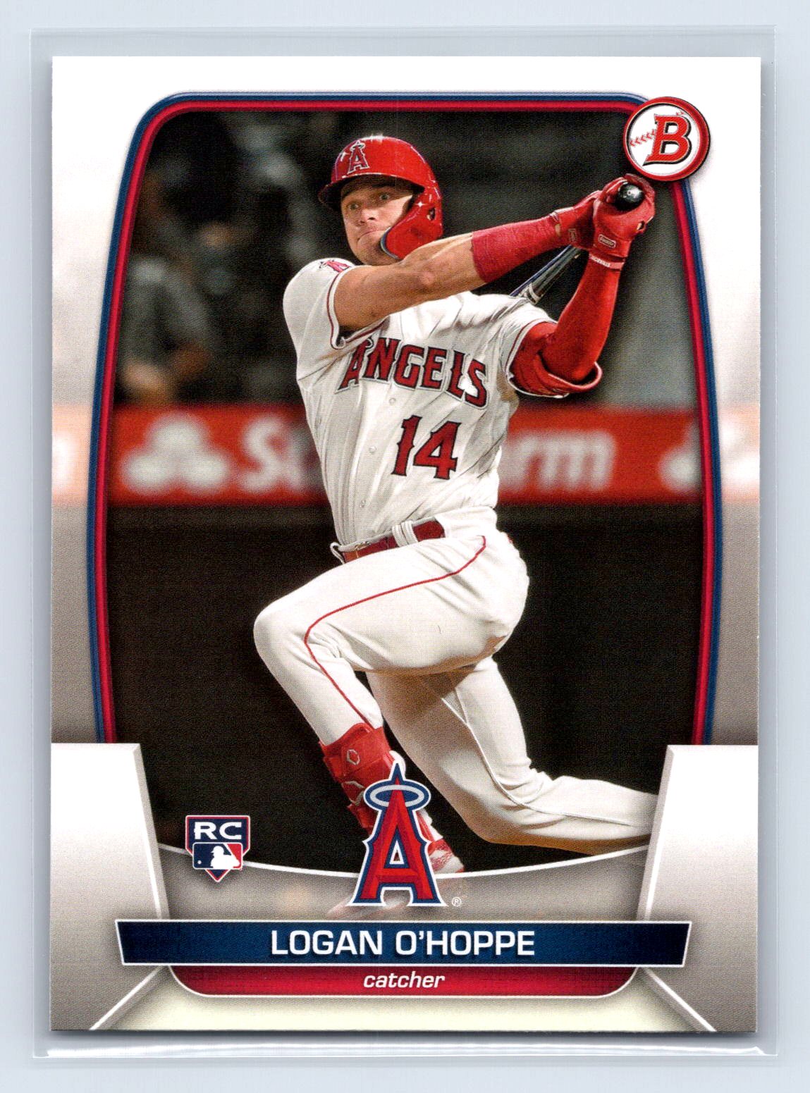 Logan O’Hoppe 2023 Bowman Paper RC Angels Logan O'Hoppe 2023 Bowman Paper RC Angels