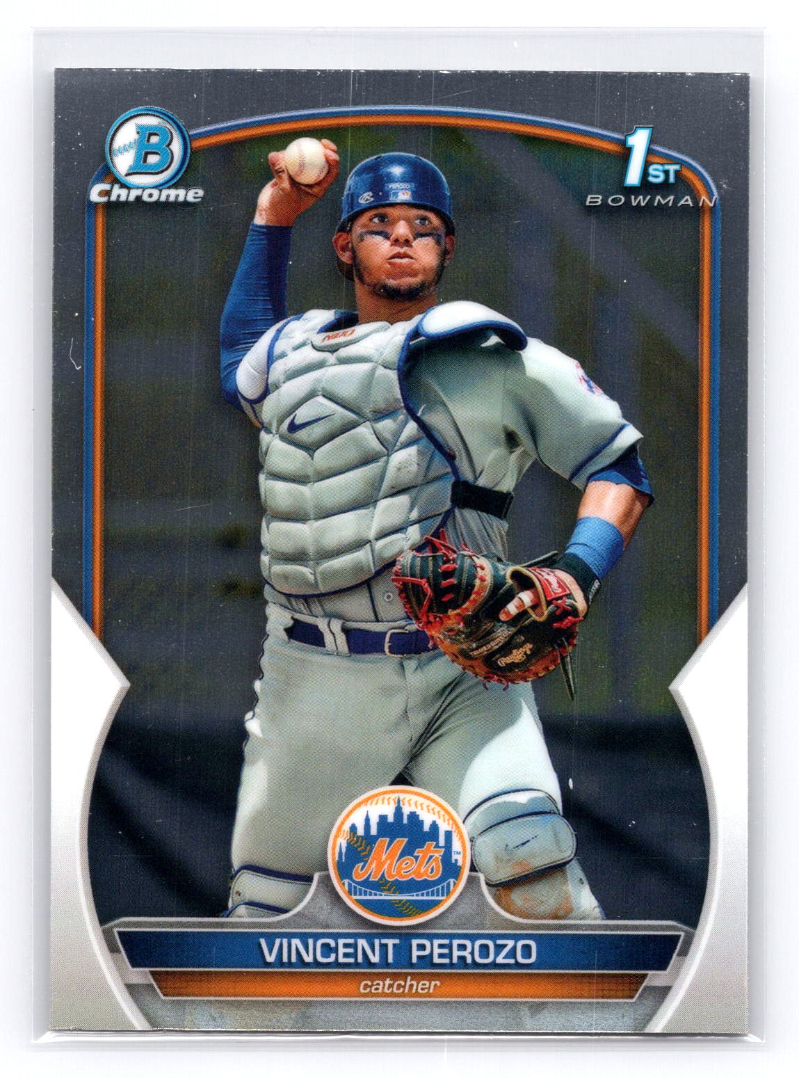 Vincent Perozo 2023 1st Bowman Chrome Mets Vincent Perozo 2023 1st Bowman Chrome Mets