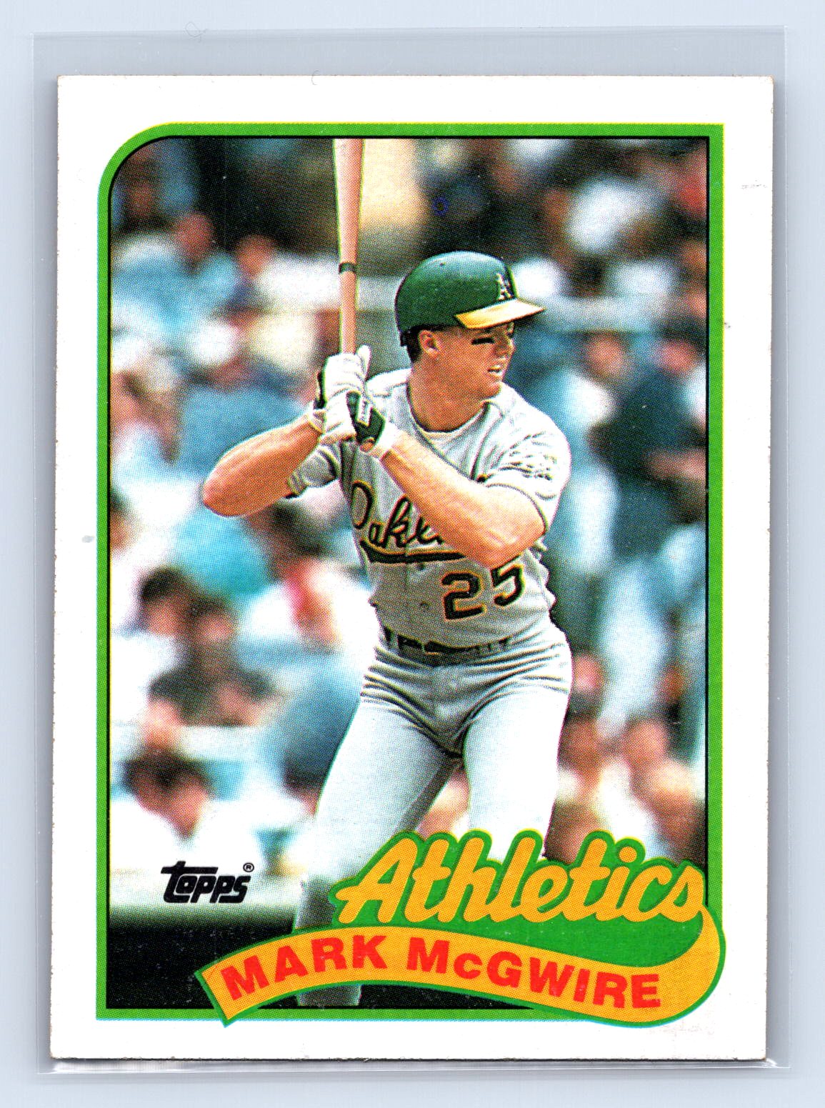 Mark McGwire Topps Athletics Mark McGwire Topps Athletics