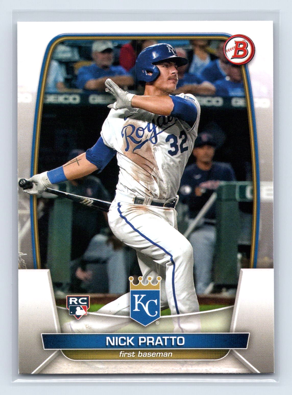 Nick Pratto 2023 Bowman Paper RC Royals Nick Pratto 2023 Bowman Paper RC Royals