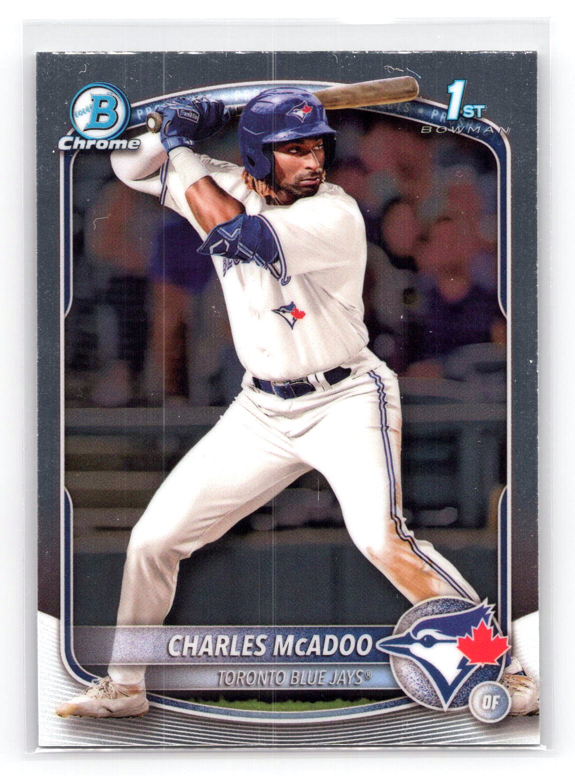Charles McAdoo 2025 1st Bowman Prospect Blue Jays Charles McAdoo 2025 1st Bowman Prospect Blue Jays