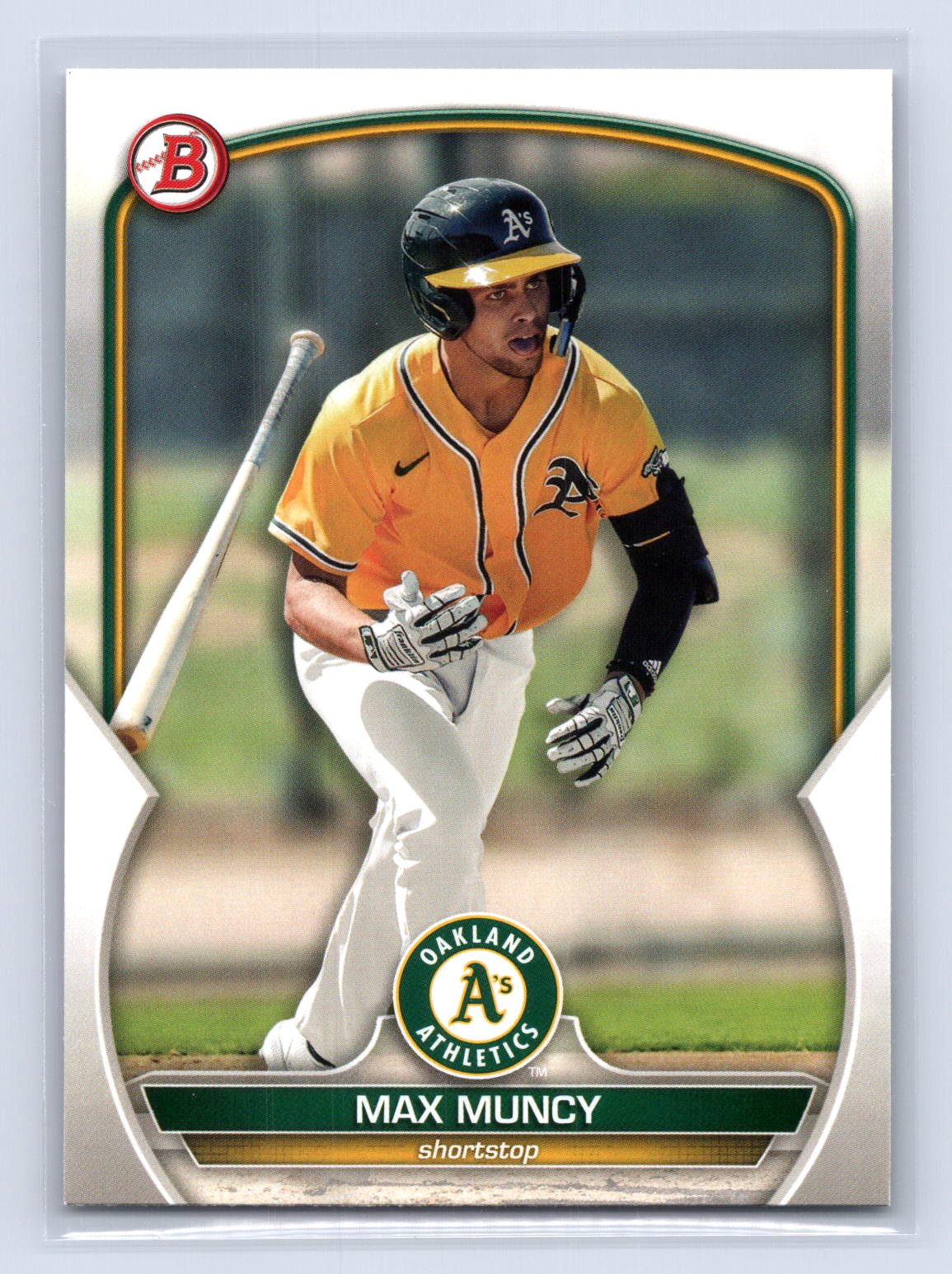 Max Muncy 2023 Bowman Paper Prospect Athletics Max Muncy 2023 Bowman Paper Prospect Athletics