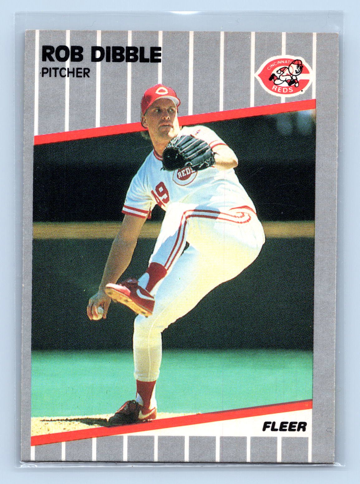 Rob Dibble Fleer Reds Rob Dibble Fleer Reds