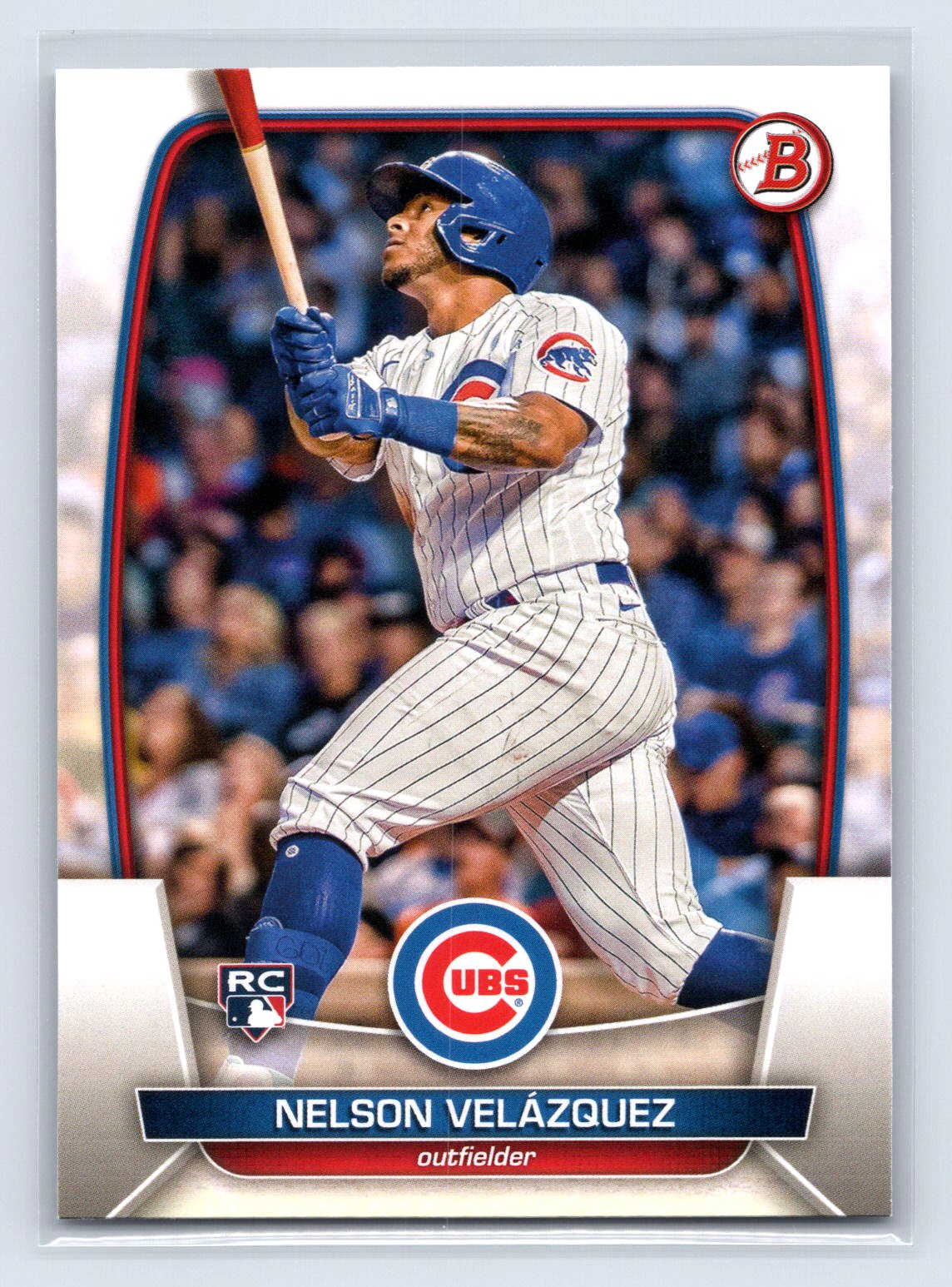 Nelson Velazquez 2023 Bowman Paper RC Cubs Nelson Velazquez 2023 Bowman Paper RC Cubs
