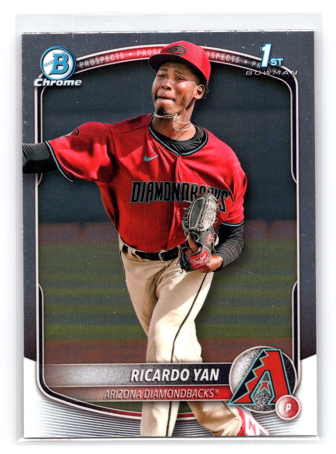 Ricardo Yan 2025 1st Bowman Chrome Diamondbacks Ricardo Yan 2025 1st Bowman Chrome Diamondbacks