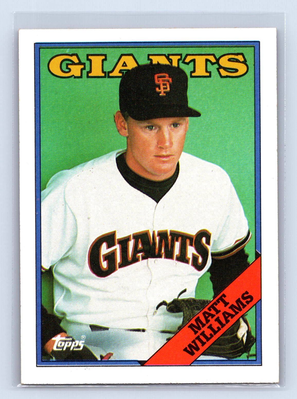 Matt Williams Topps Giants Matt Williams Topps Giants