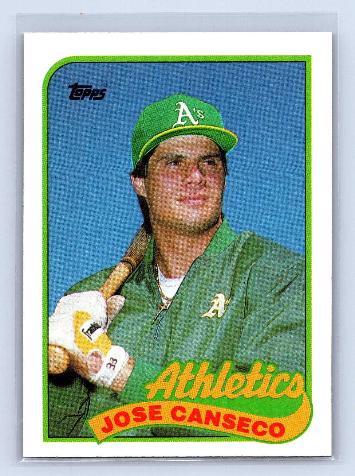 Jose Canseco Topps Athletics Jose Canseco Topps Athletics