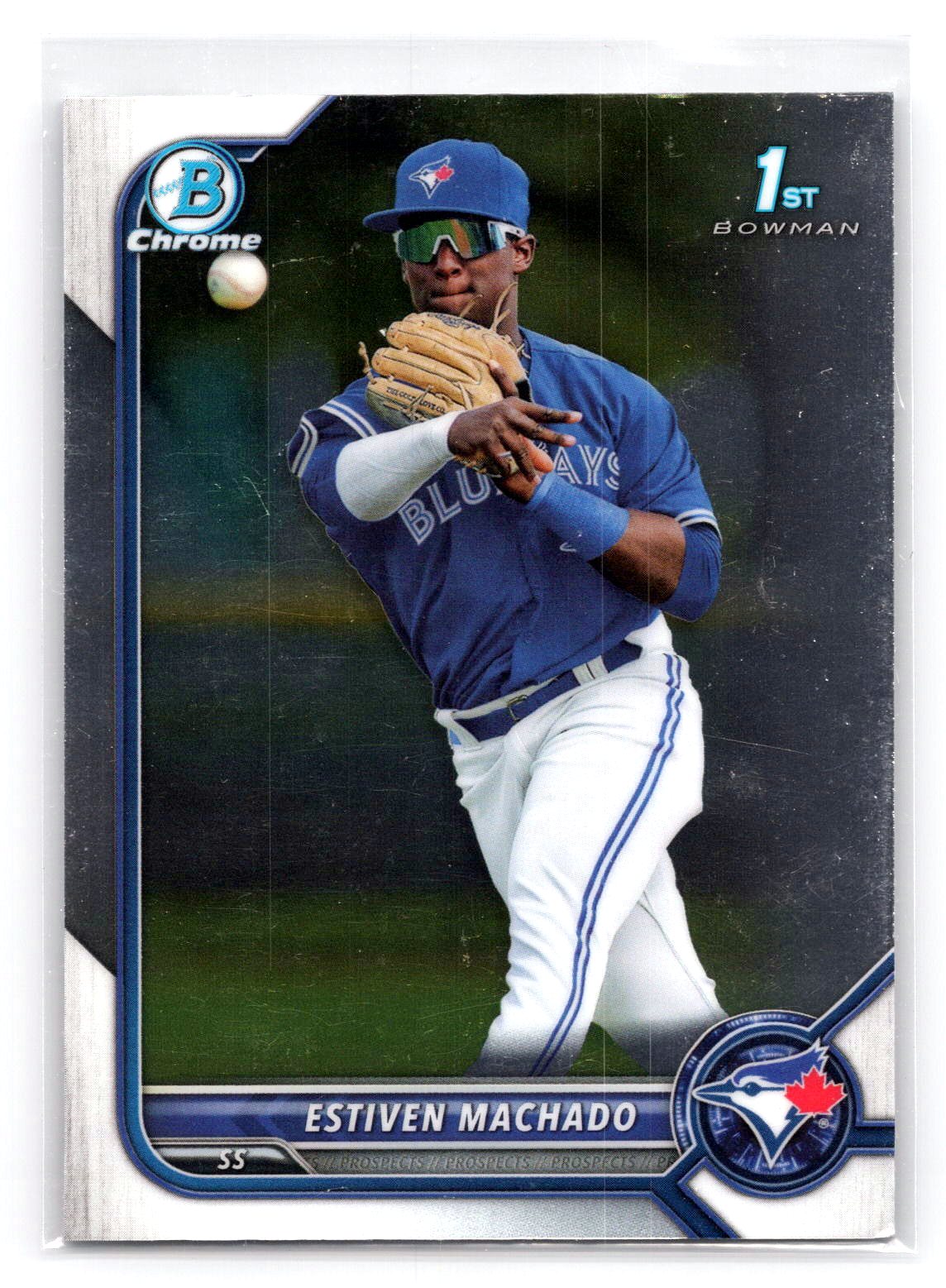 Estiven Machado 2022 1st Bowman Chrome Blue Jays Estiven Machado 2022 1st Bowman Chrome Blue Jays