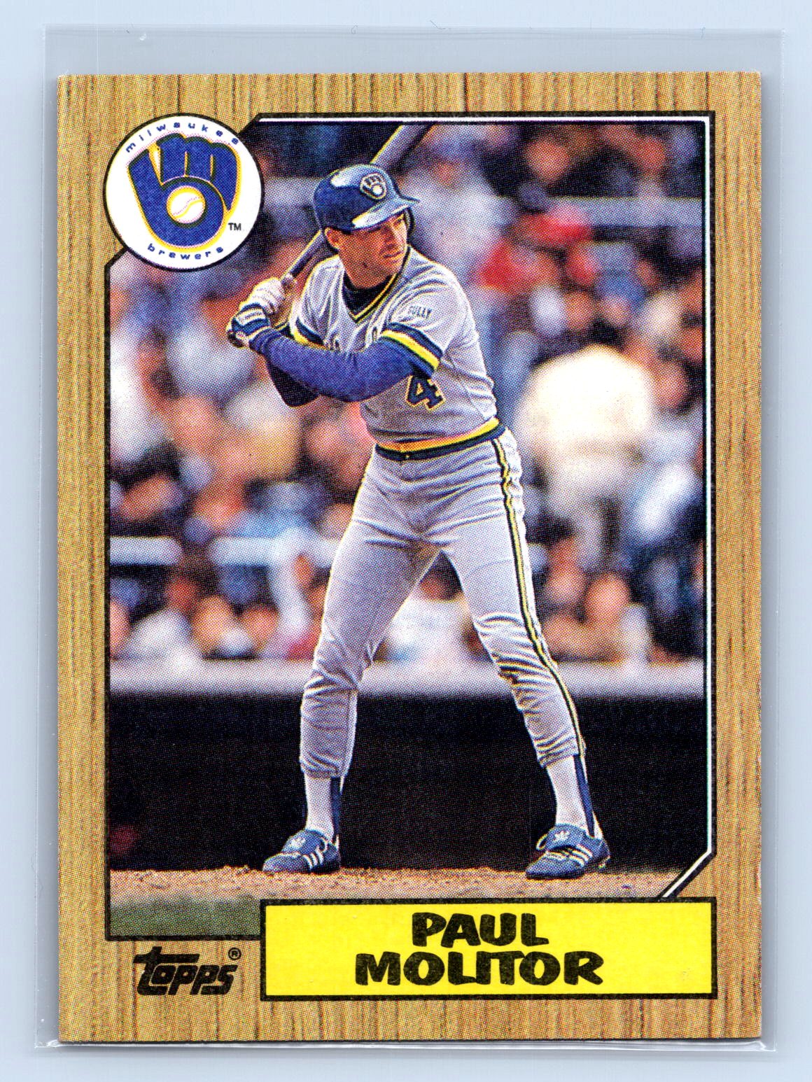Paul Molitor Topps Brewers Paul Molitor Topps Brewers
