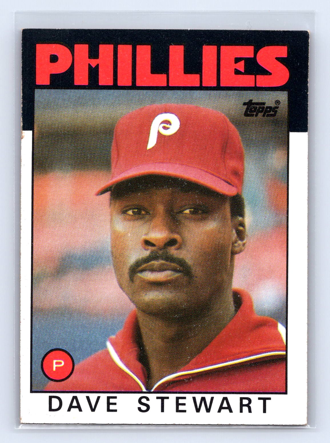 Dave Stewart Topps Phillies Dave Stewart Topps Phillies
