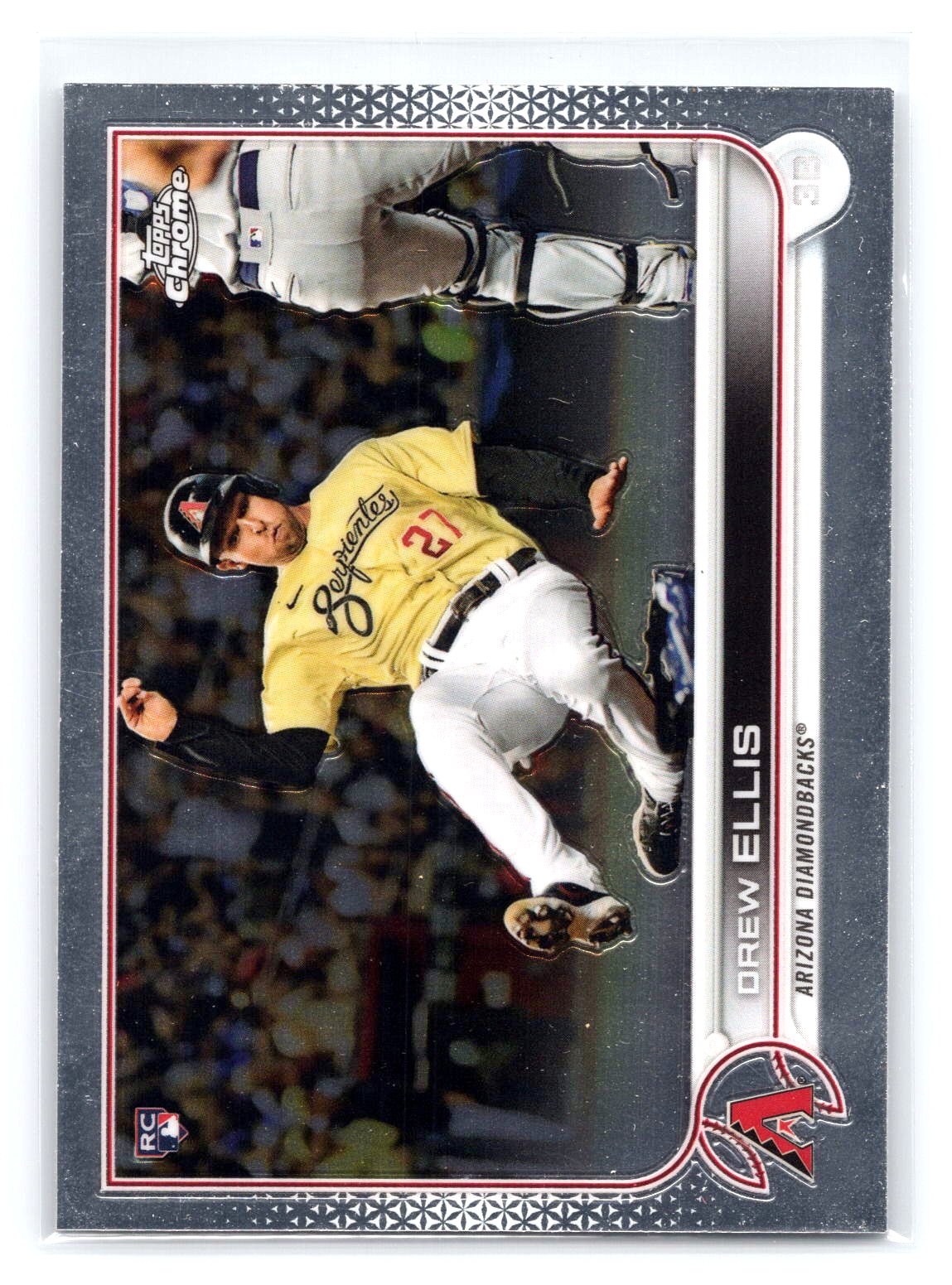 Drew Ellis 2022 Topps Chrome RC Rookie Diamondbacks Drew Ellis 2022 Topps Chrome RC Rookie Diamondbacks