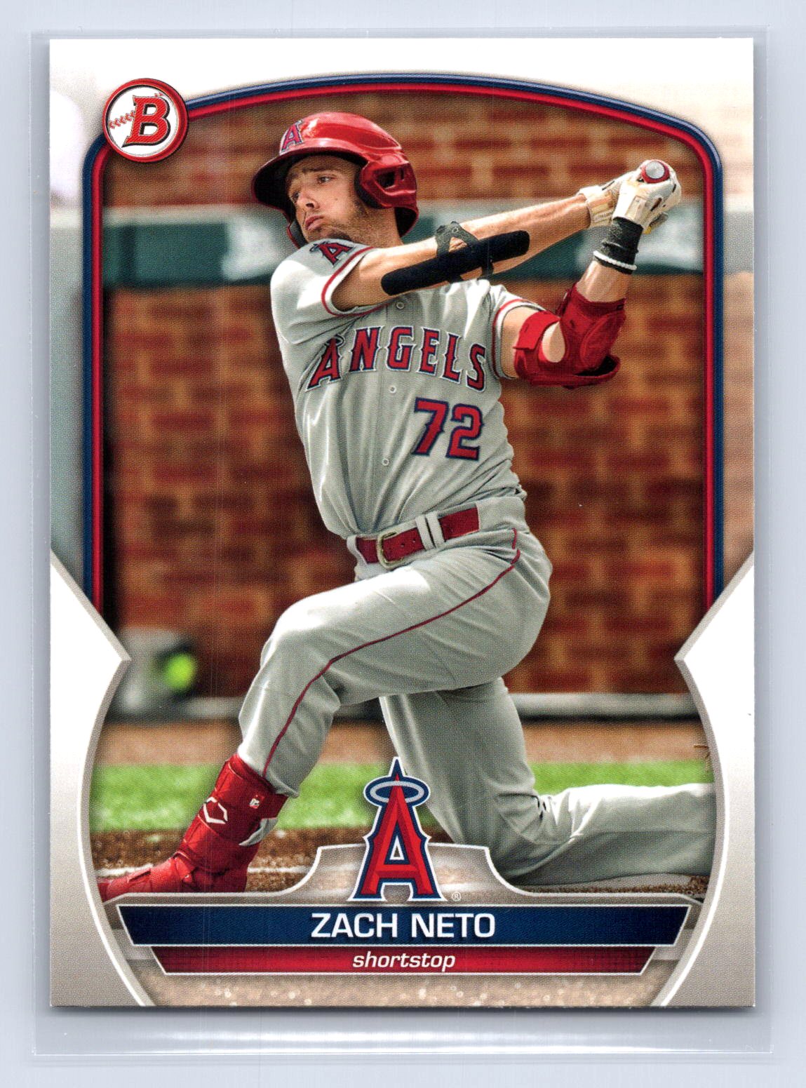 Zach Neto 2023 Bowman Paper Prospect Angels Zach Neto 2023 Bowman Paper Prospect Angels