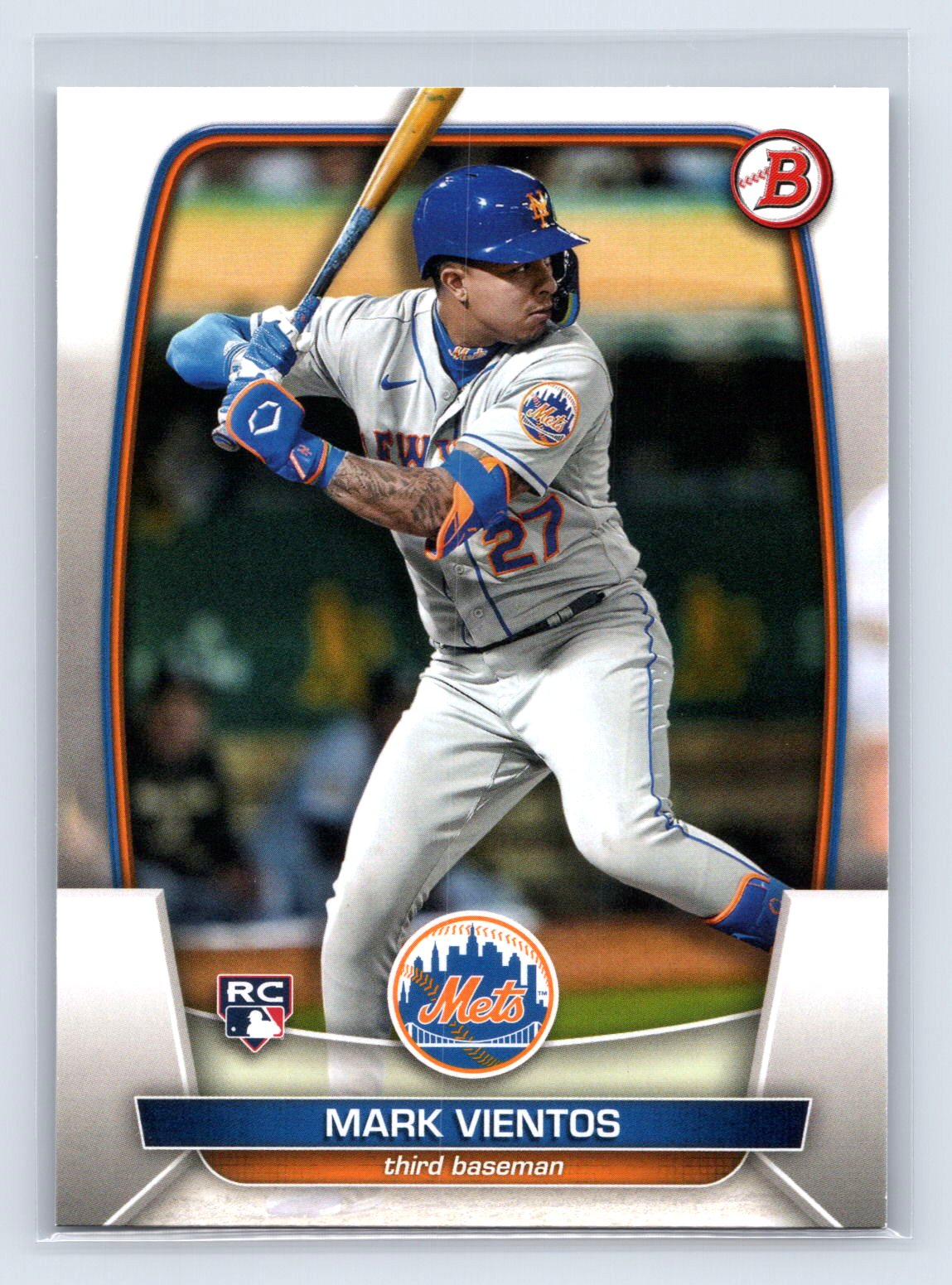 Mark Vientos 2023 Bowman Paper RC Mets Mark Vientos 2023 Bowman Paper RC Mets