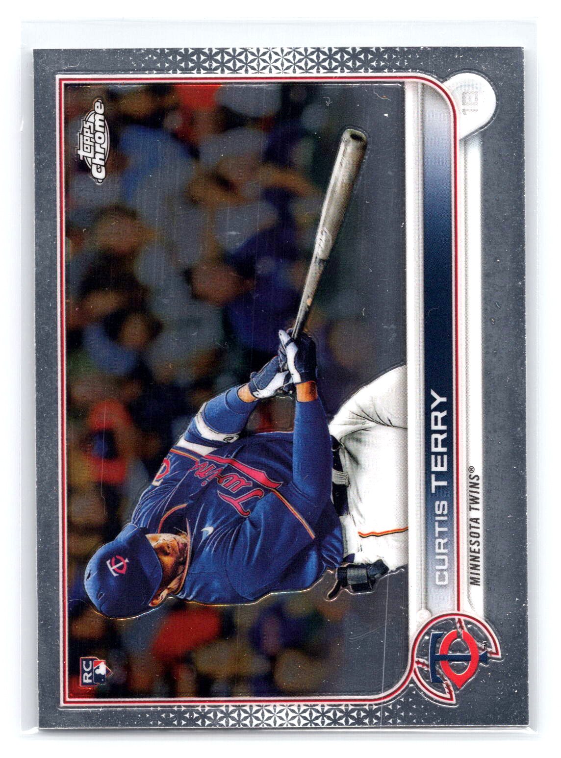 Curtin Terry 2022 Topps Chrome RC Rookie Twins Curtin Terry 2022 Topps Chrome RC Rookie Twins
