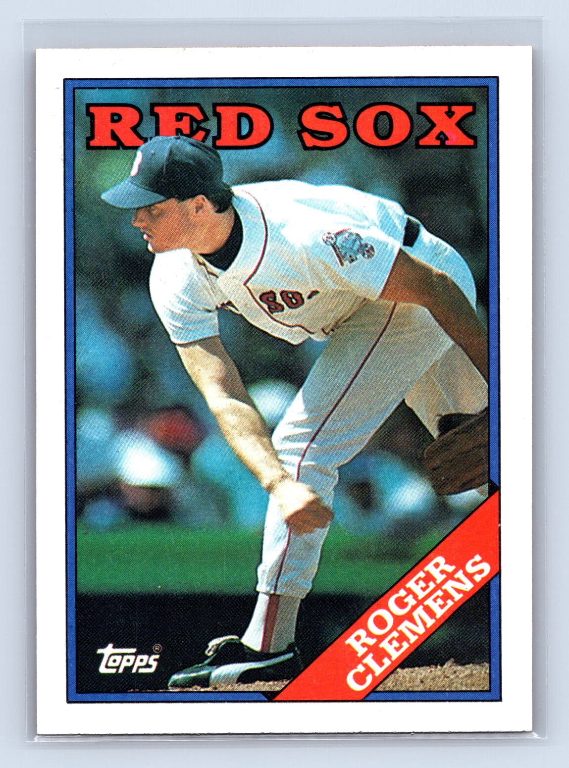 Roger Clemens Topps Red Sox Roger Clemens Topps Red Sox