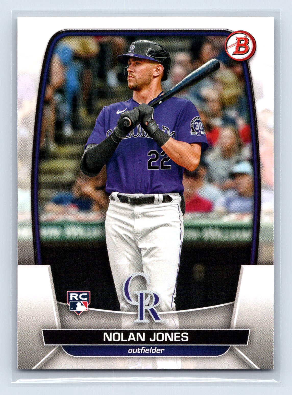 Nolan Jones 2023 Bowman Paper RC Rockies Nolan Jones 2023 Bowman Paper RC Rockies