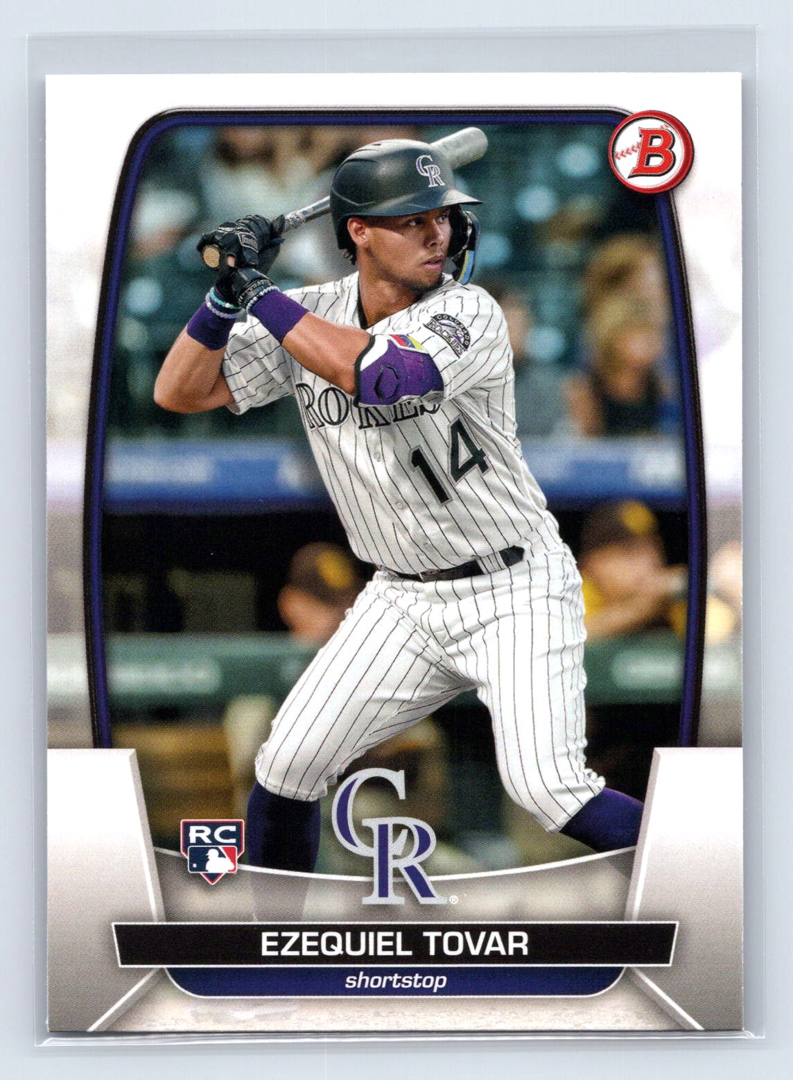 Ezequiel Tovar 2023 Bowman Paper RC Rockies Ezequiel Tovar 2023 Bowman Paper RC Rockies