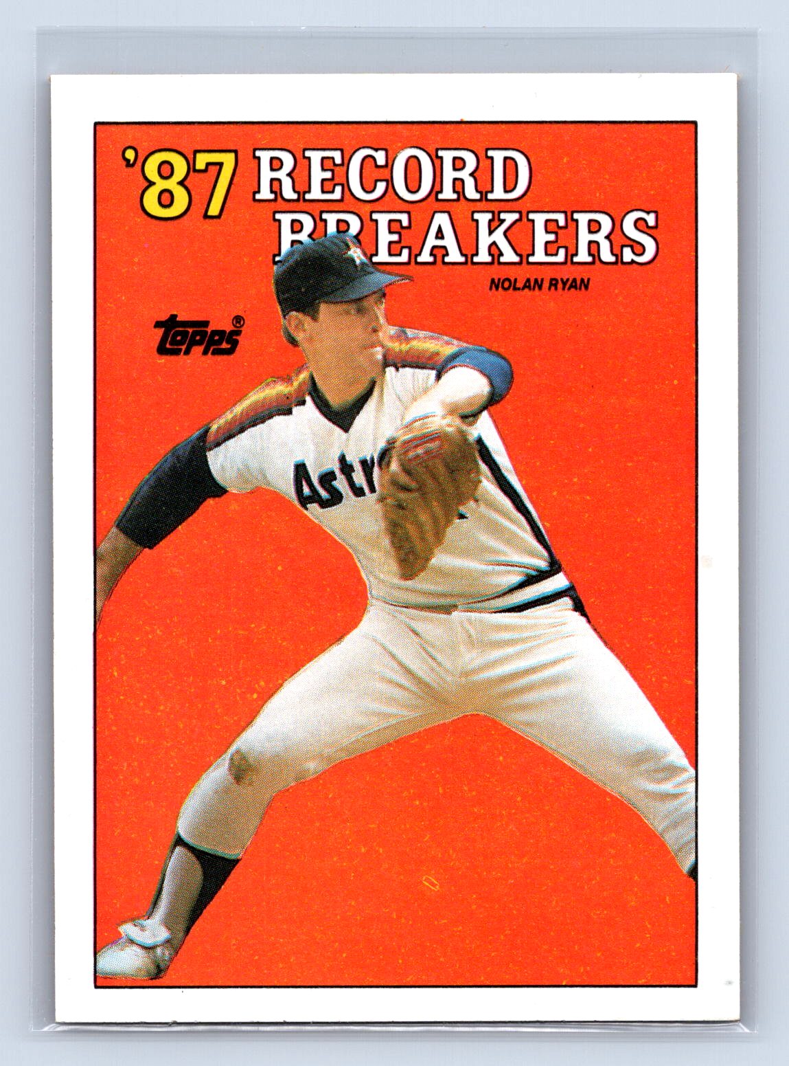 Nolan Ryan Topps ’97 Record Breakers Astros Nolan Ryan Topps '97 Record Breakers Astros
