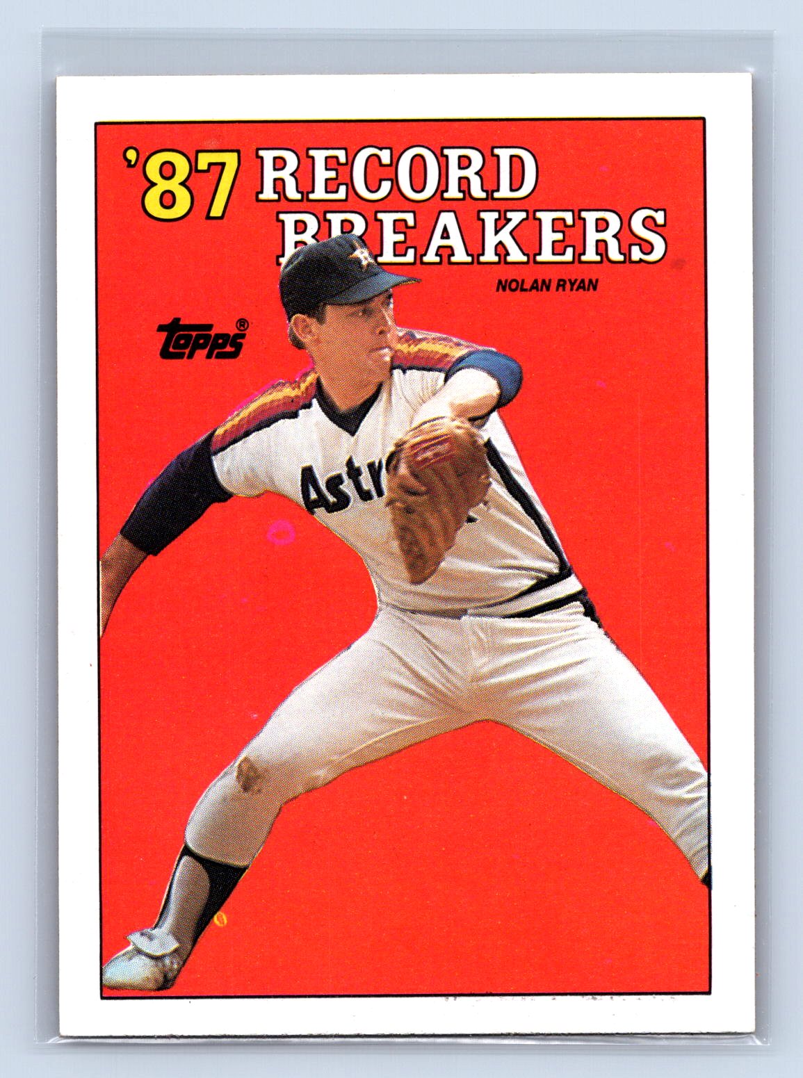 Nolan Ryan Topps ’97 Record Breakers Astros Nolan Ryan Topps '97 Record Breakers Astros