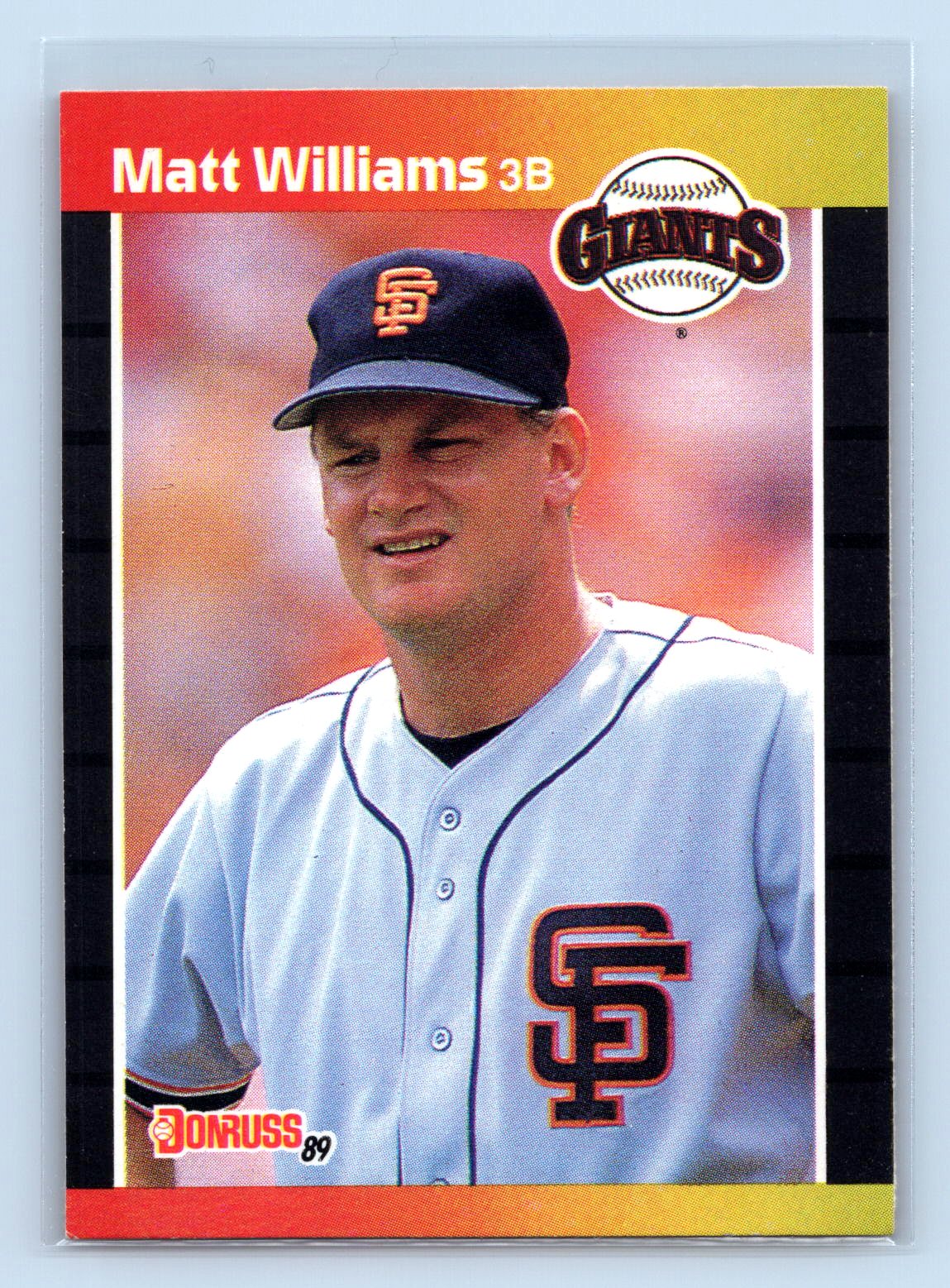 Matt Williams Donruss Giants Matt Williams Donruss Giants