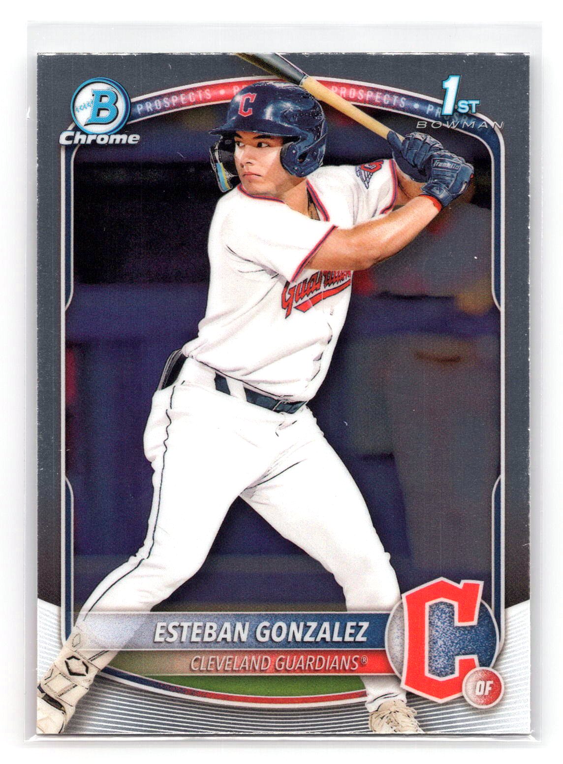 Esteban Gonzalez 2025 1st Bowman Prospect Guardians Esteban Gonzalez 2025 1st Bowman Prospect Guardians