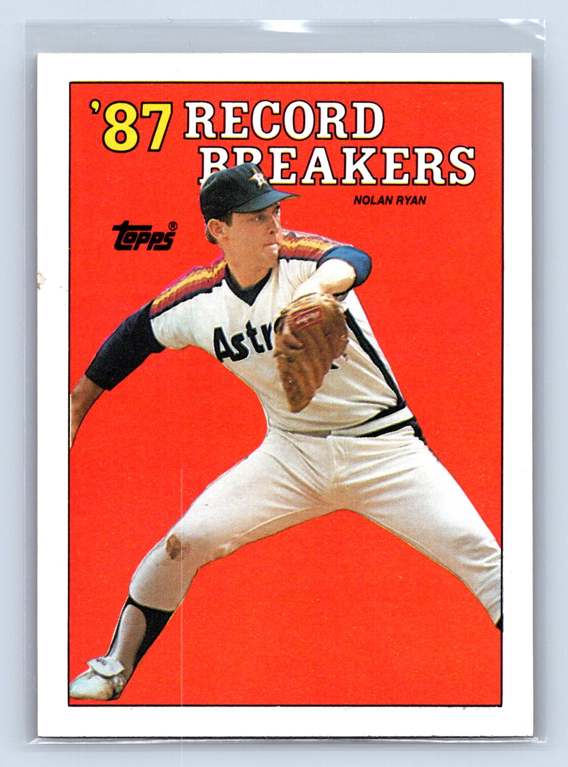Nolan Ryan Topps ’97 Record Breakers Astros Nolan Ryan Topps '97 Record Breakers Astros