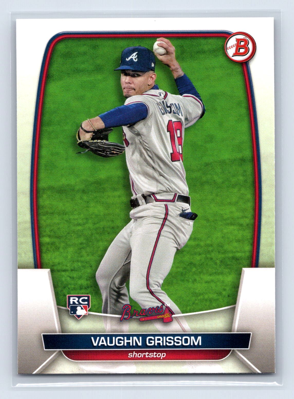 Vaughn Grissom 2023 Bowman Paper RC Braves Vaughn Grissom 2023 Bowman Paper RC Braves