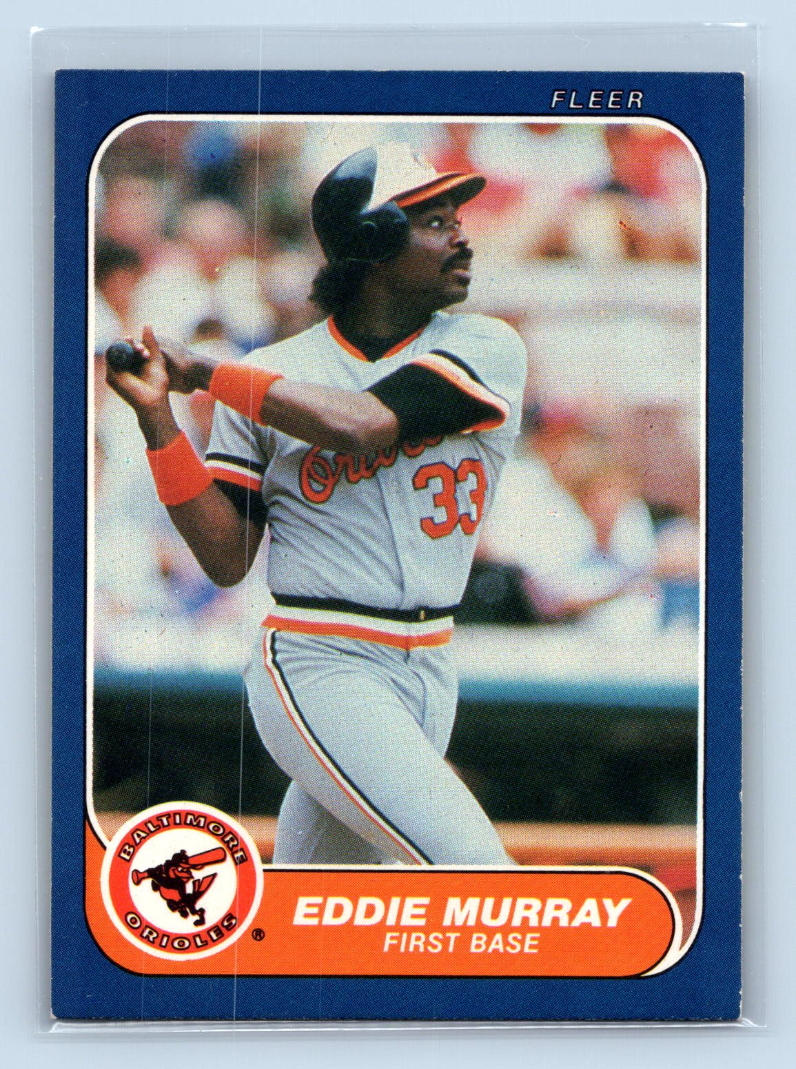 Eddie Murray Fleer Orioles Eddie Murray Fleer Orioles
