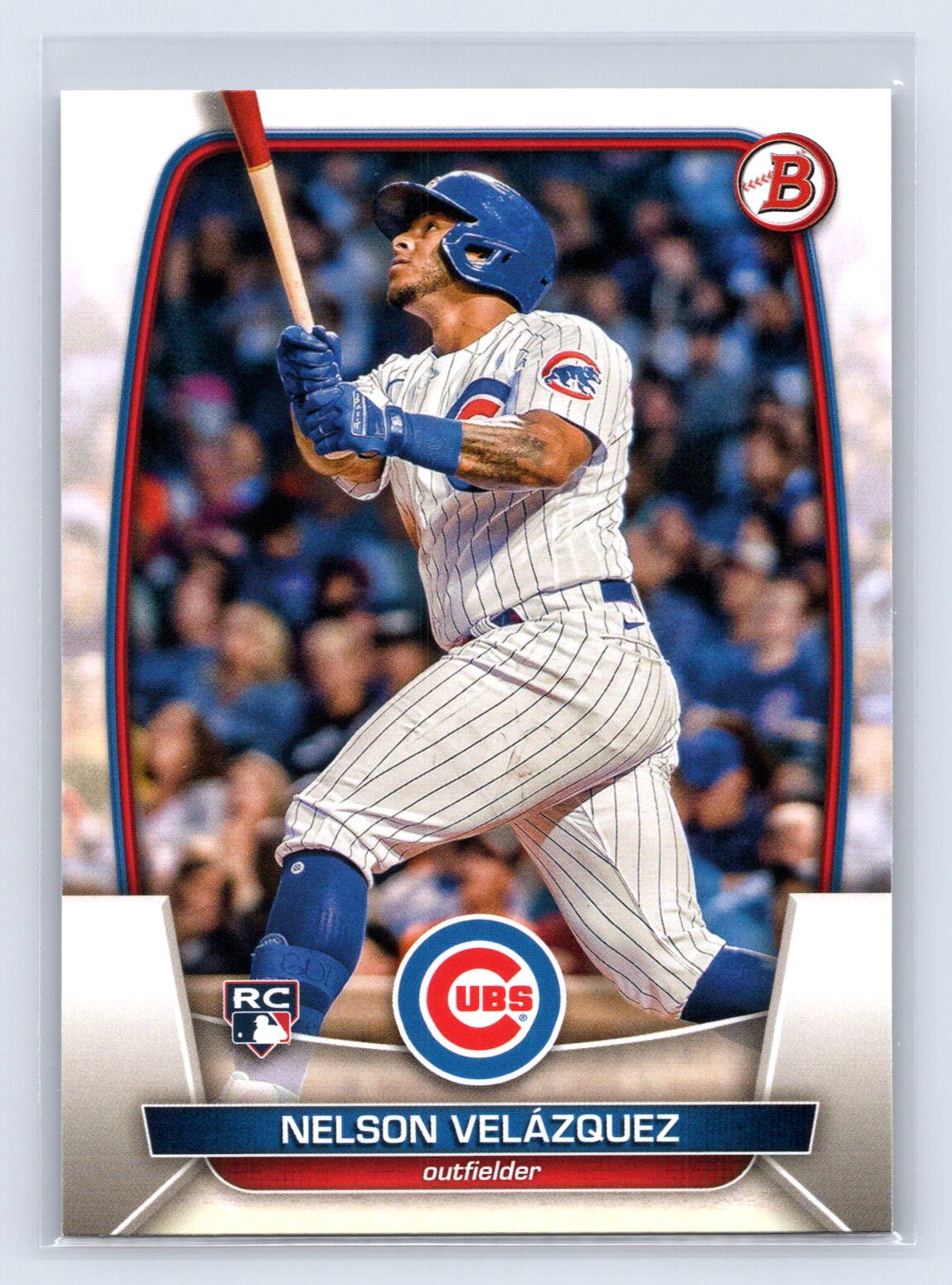 Nelson Velazquez 2023 Bowman Paper RC Cubs Nelson Velazquez 2023 Bowman Paper RC Cubs