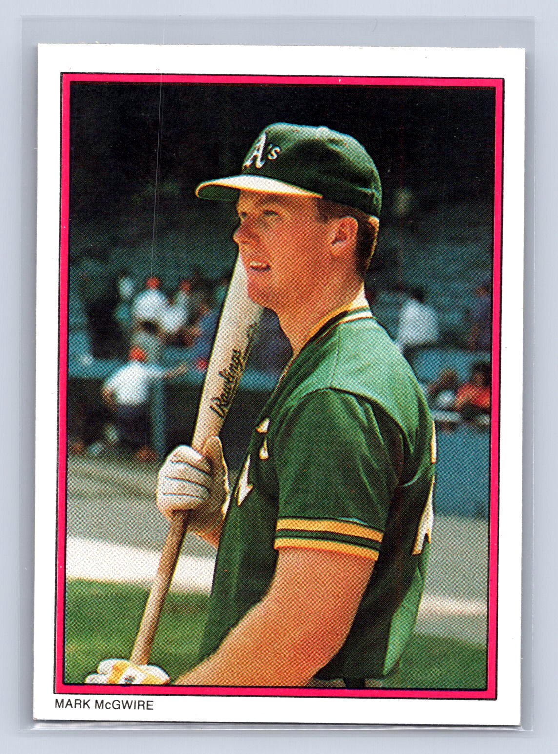 Mark McGwire Topps 1988 All-Star Set Athletics Mark McGwire Topps 1988 All-Star Set Athletics