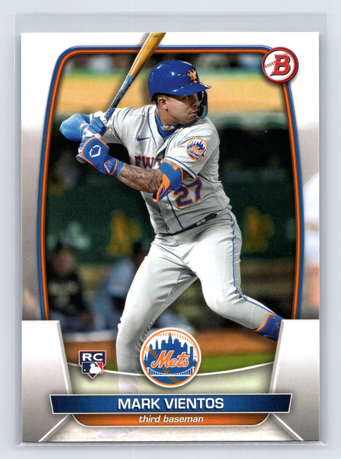 Mark Vientos 2023 Bowman Paper RC Mets Mark Vientos 2023 Bowman Paper RC Mets