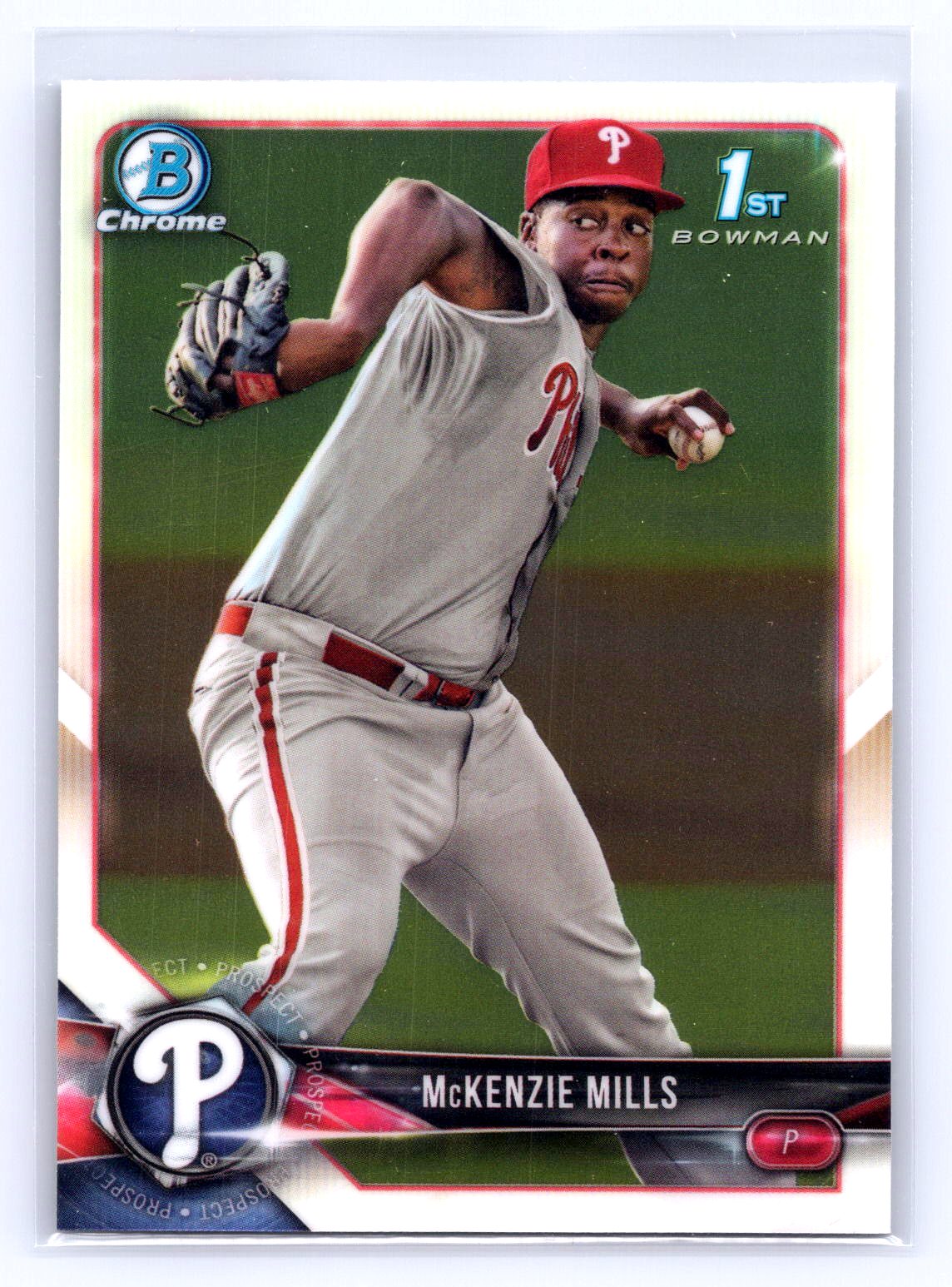 Mckenzie Mills 2018 1st Bowman Phillies Mckenzie Mills 2018 1st Bowman Phillies
