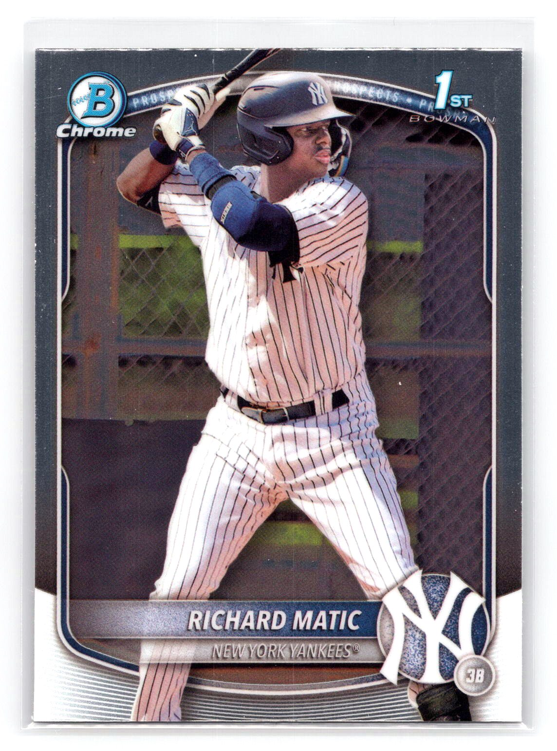 Richard Matic 2025 1st Bowman Prospect Yankees Richard Matic 2025 1st Bowman Prospect Yankees