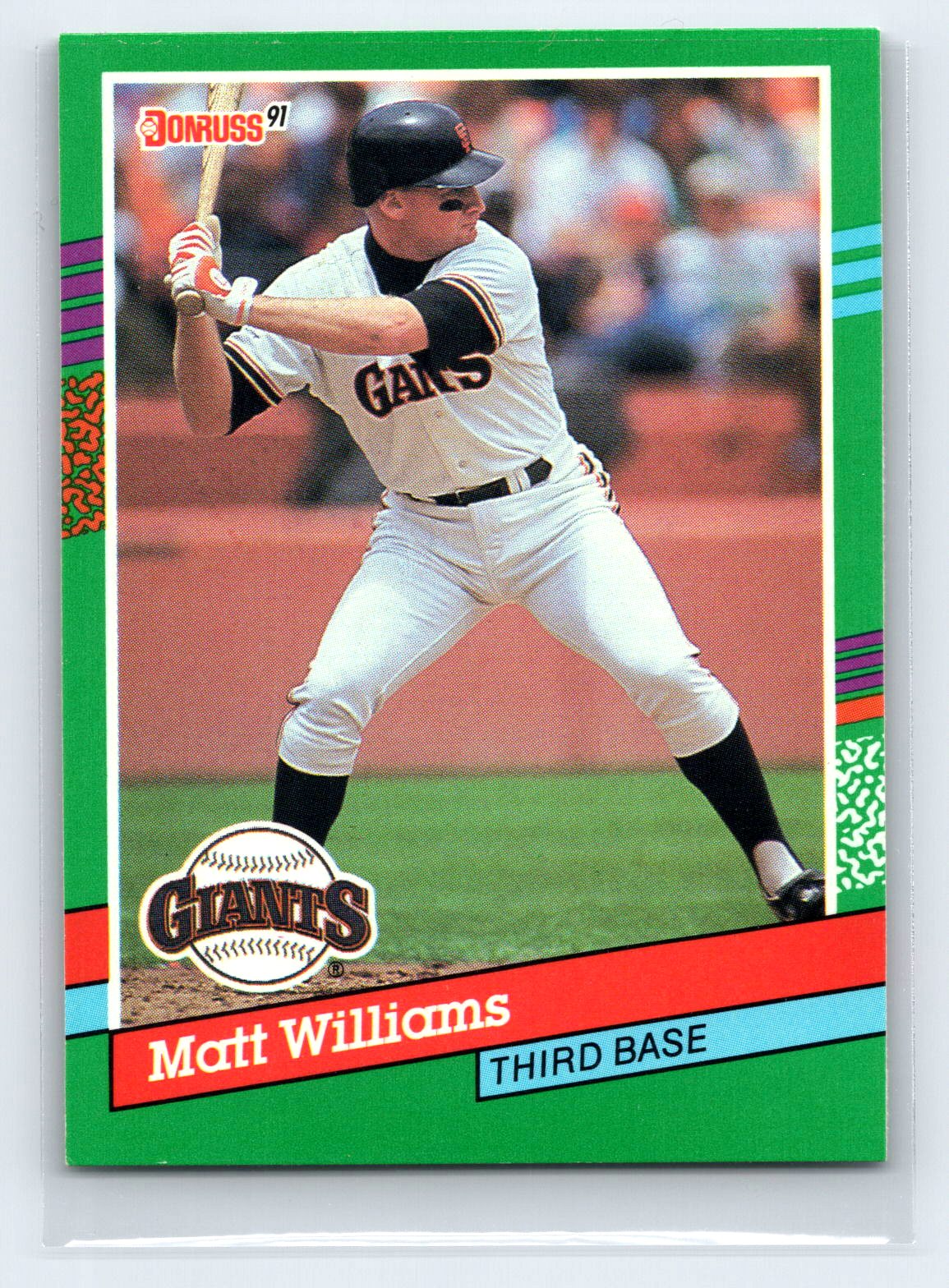 Matt Williams Donruss Giants Matt Williams Donruss Giants
