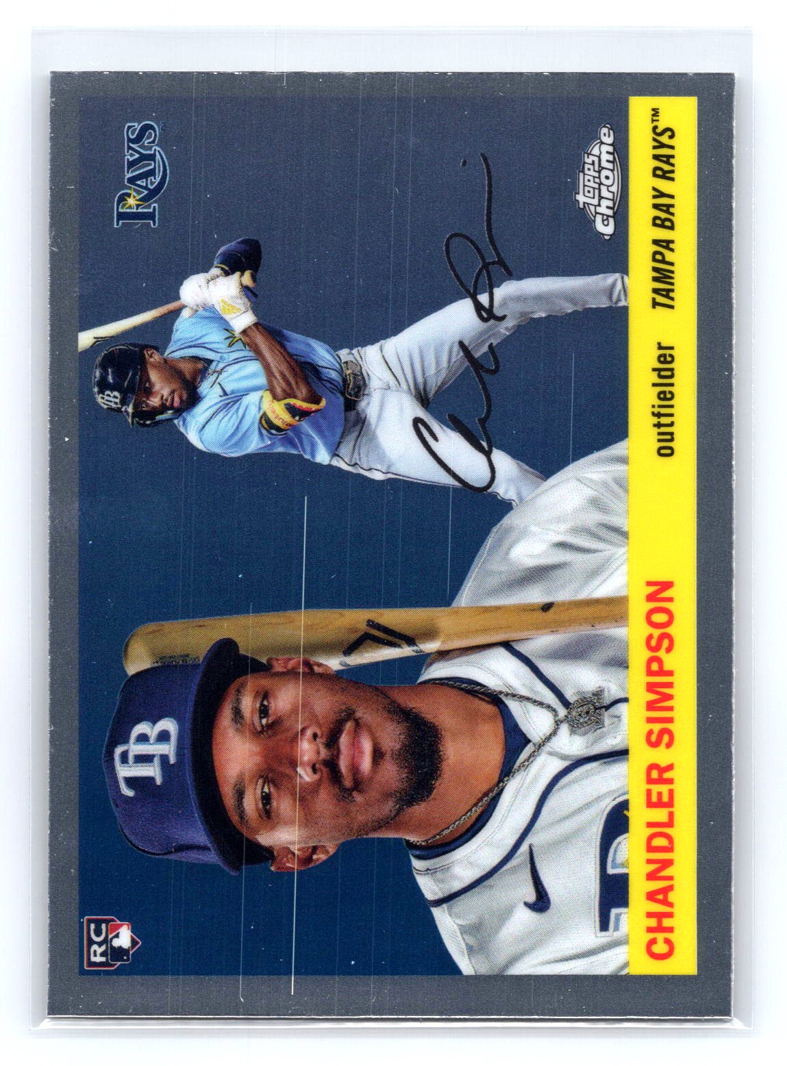 Chandler Simpson 2026 Topps Platinum Anniversary RC Rookie Rays Chandler Simpson 2026 Topps Platinum Anniversary RC Rookie Rays