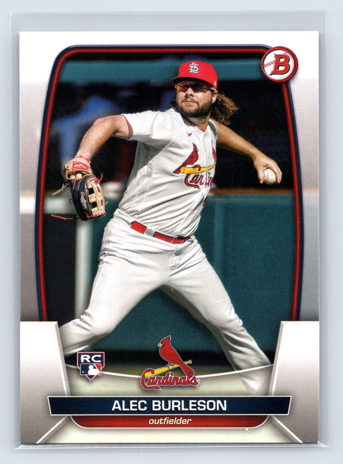 Alec Burleson 2023 Bowman Paper RC Cardinals Alec Burleson 2023 Bowman Paper RC Cardinals