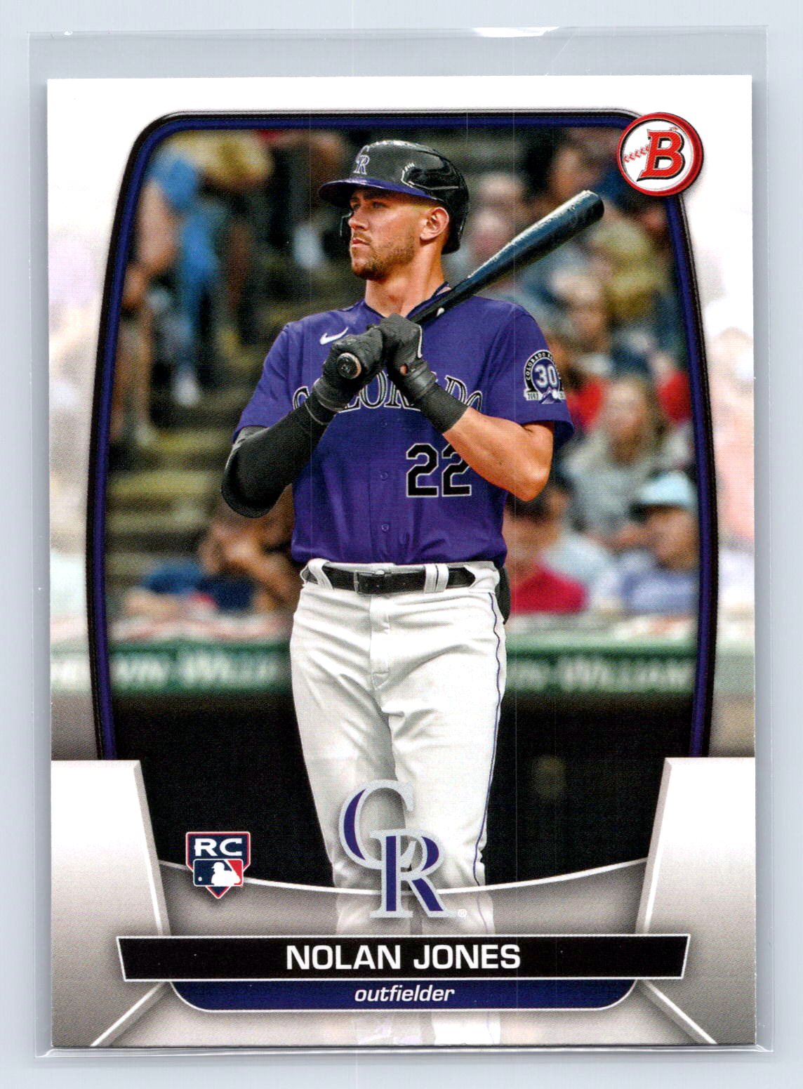 Nolan Jones 2023 Bowman Paper RC Rockies Nolan Jones 2023 Bowman Paper RC Rockies