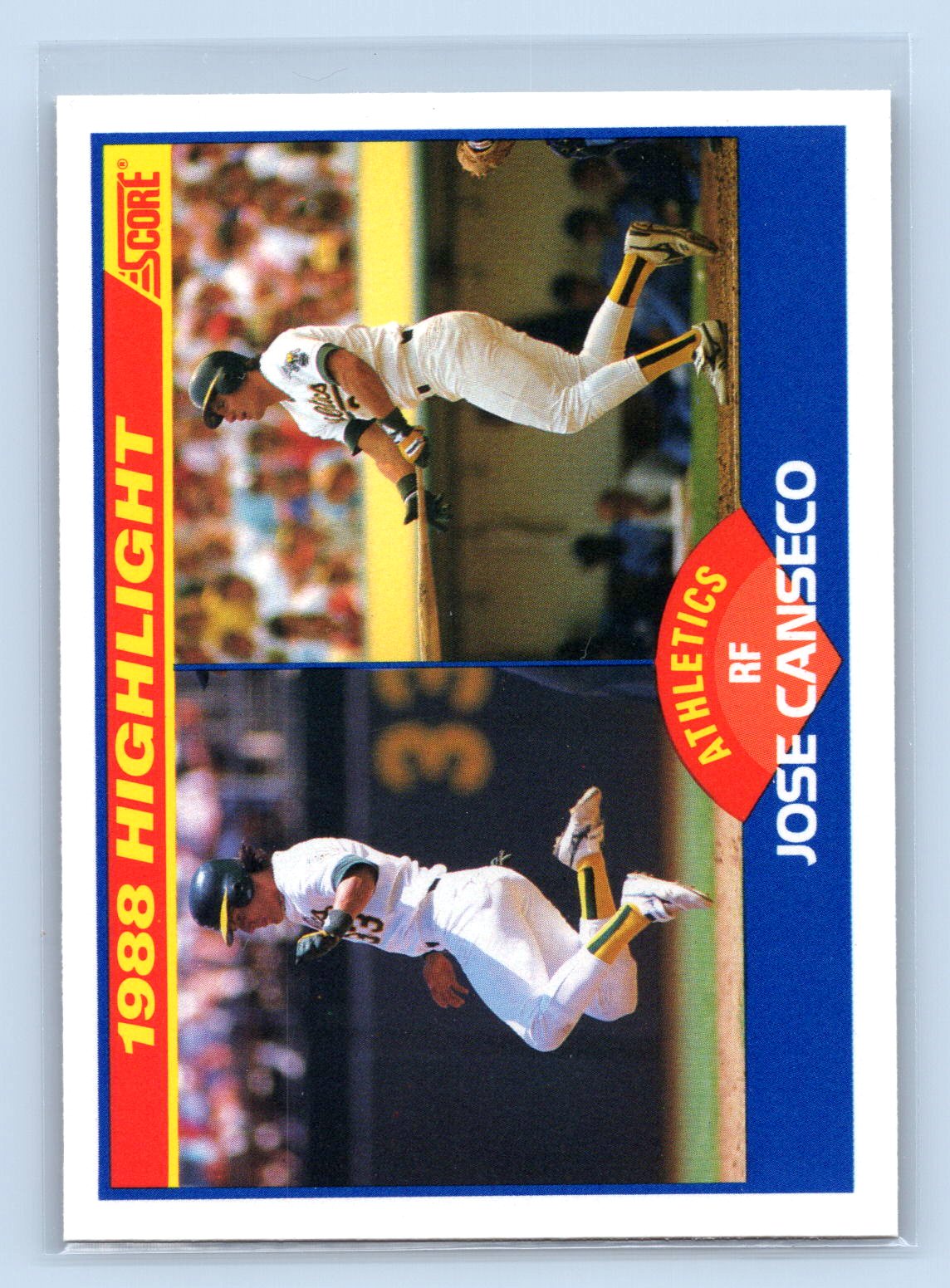 Jose Canseco Score 1988 Highlight Athletics Jose Canseco Score 1988 Highlight Athletics