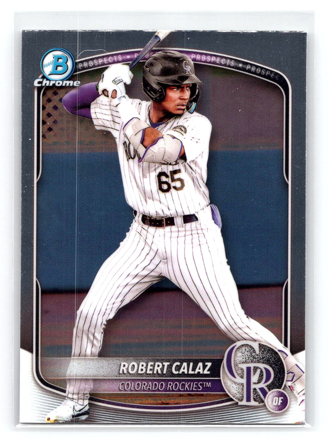 Robert Calaz 2025 Bowman Chrome Prospect Rockies Robert Calaz 2025 Bowman Chrome Prospect Rockies