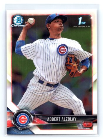 Adbert Alzolay 2018 1st Bowman Cubs