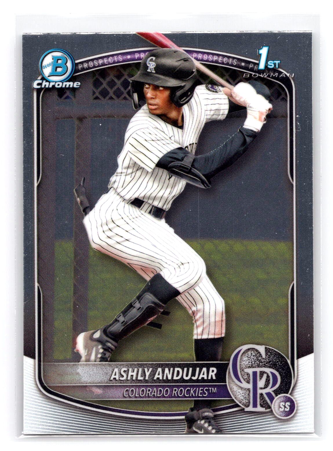 Ashly Andujar 1st Bowman Prospect Rockies Ashly Andujar 1st Bowman Prospect Rockies