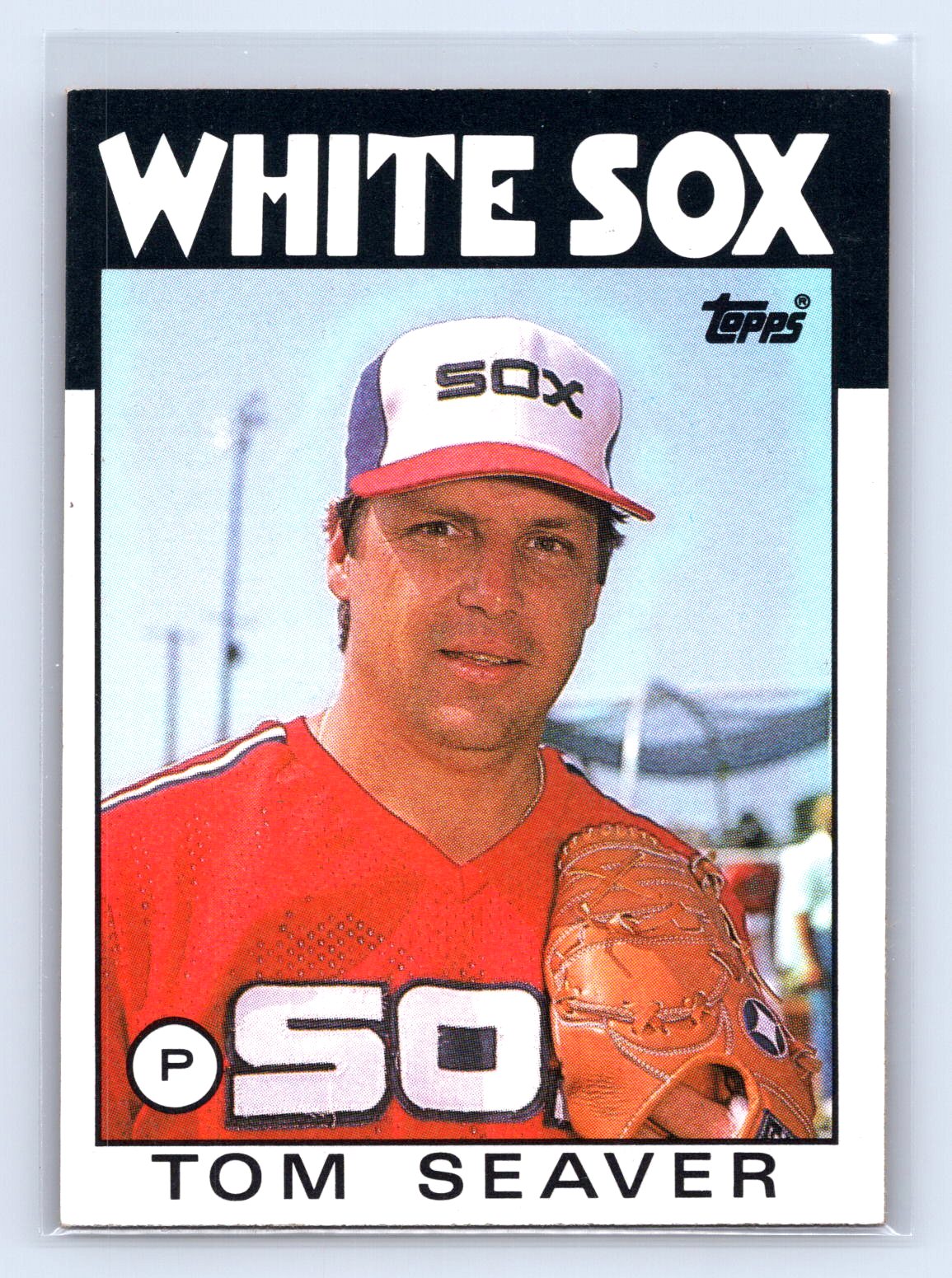 Tom Seaver Topps White Sox Tom Seaver Topps White Sox