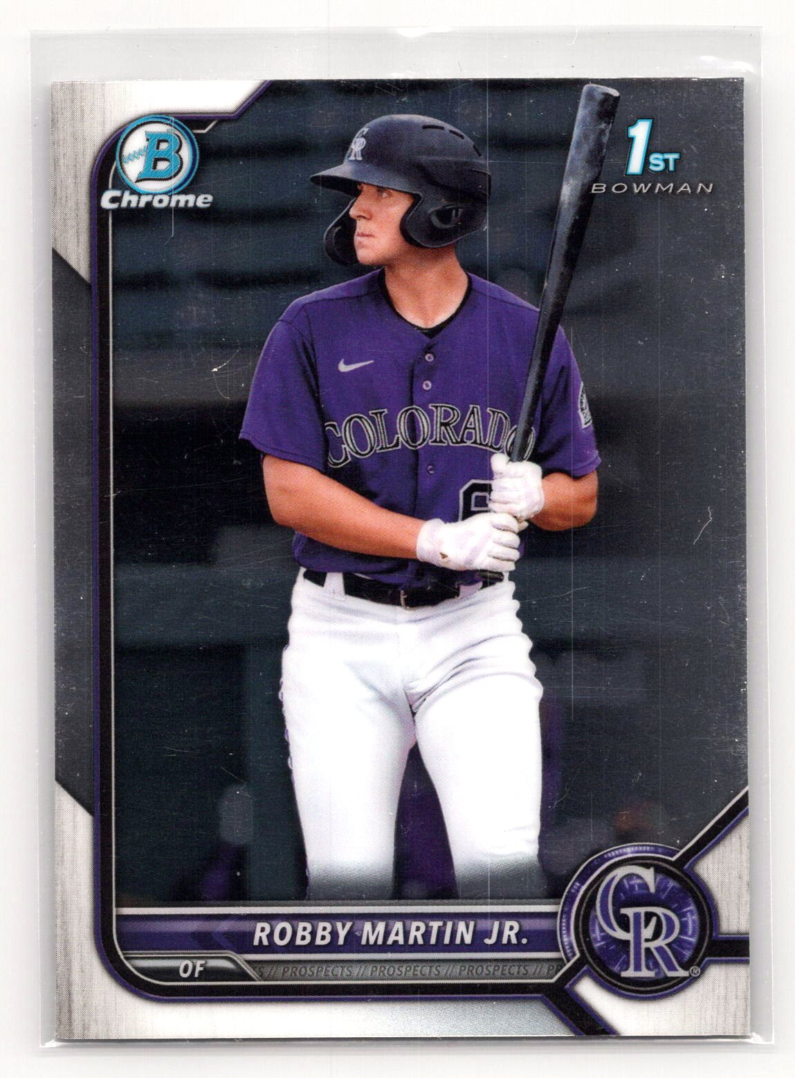 Robbie Martin Jr. 2022 1st Bowman Chrome Rockies Robbie Martin Jr. 2022 1st Bowman Chrome Rockies