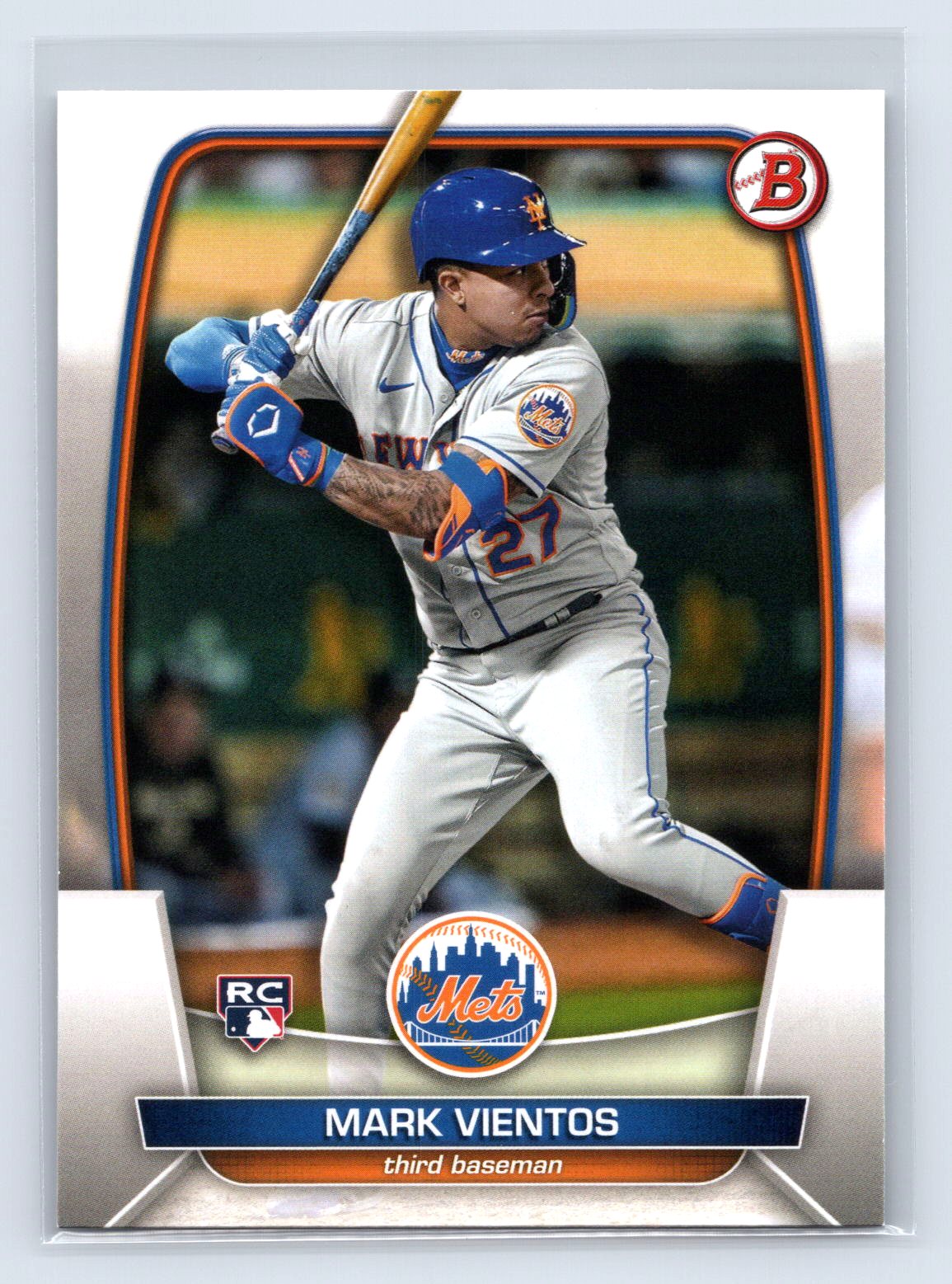 Mark Vientos 2023 Bowman Paper RC Mets Mark Vientos 2023 Bowman Paper RC Mets