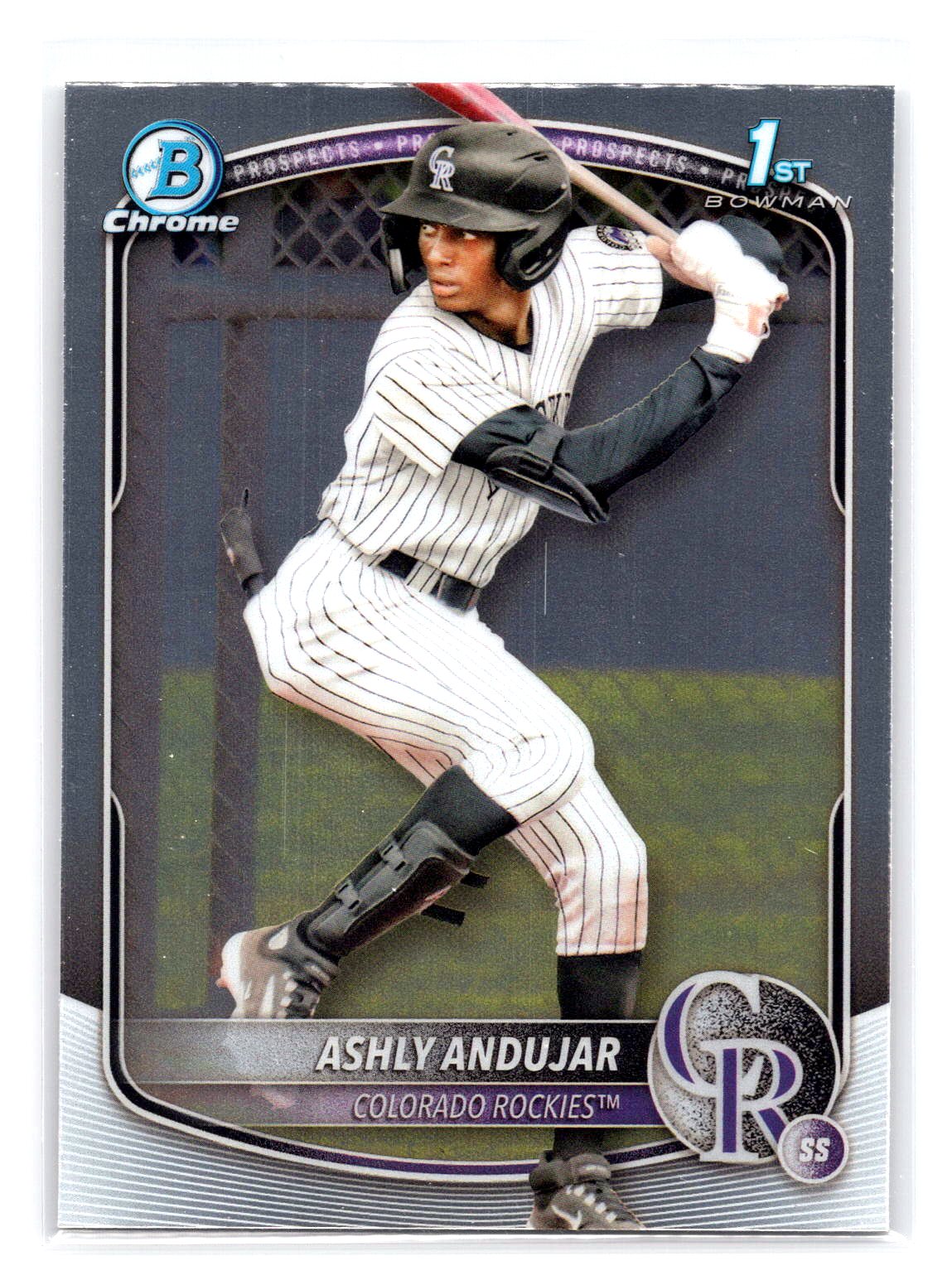 Ashly Andujar 1st Bowman Prospect Rockies Ashly Andujar 1st Bowman Prospect Rockies