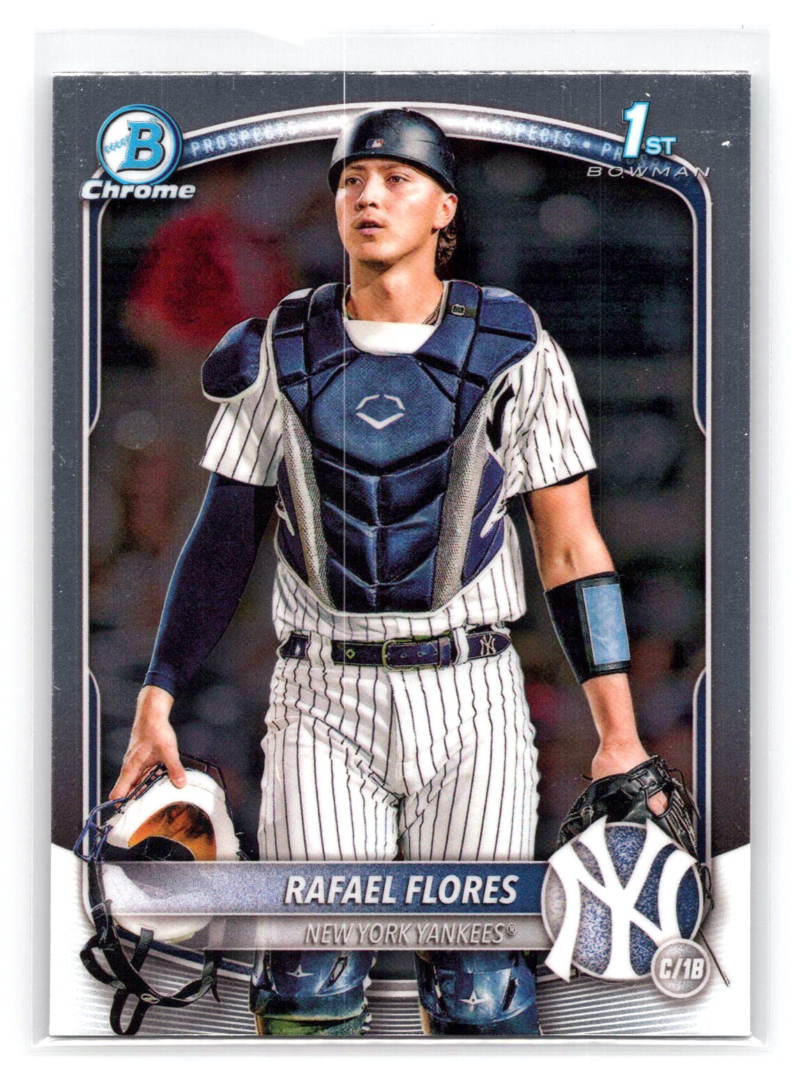 Rafael Flores 2025 1st Bowman Chrome Yankees Rafael Flores 2025 1st Bowman Chrome Yankees
