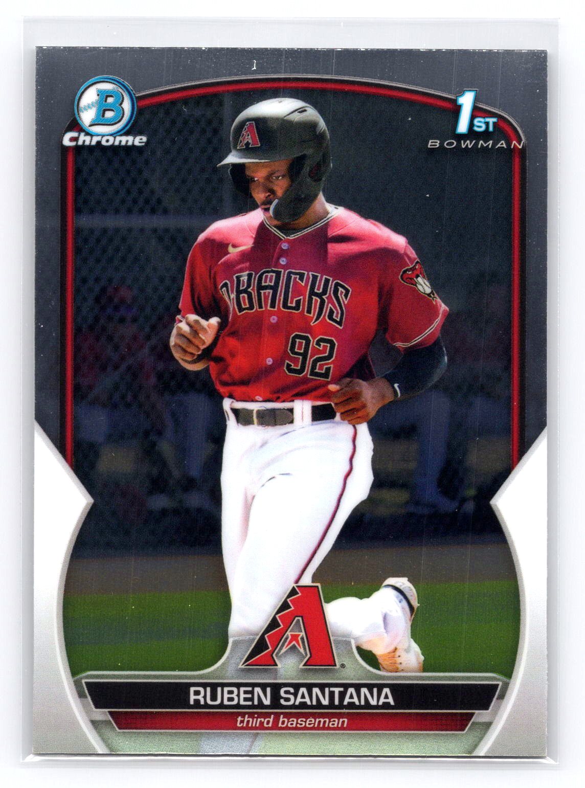 Ruben Santana 2023 1st Bowman Chrome Diamondbacks Ruben Santana 2023 1st Bowman Chrome Diamondbacks