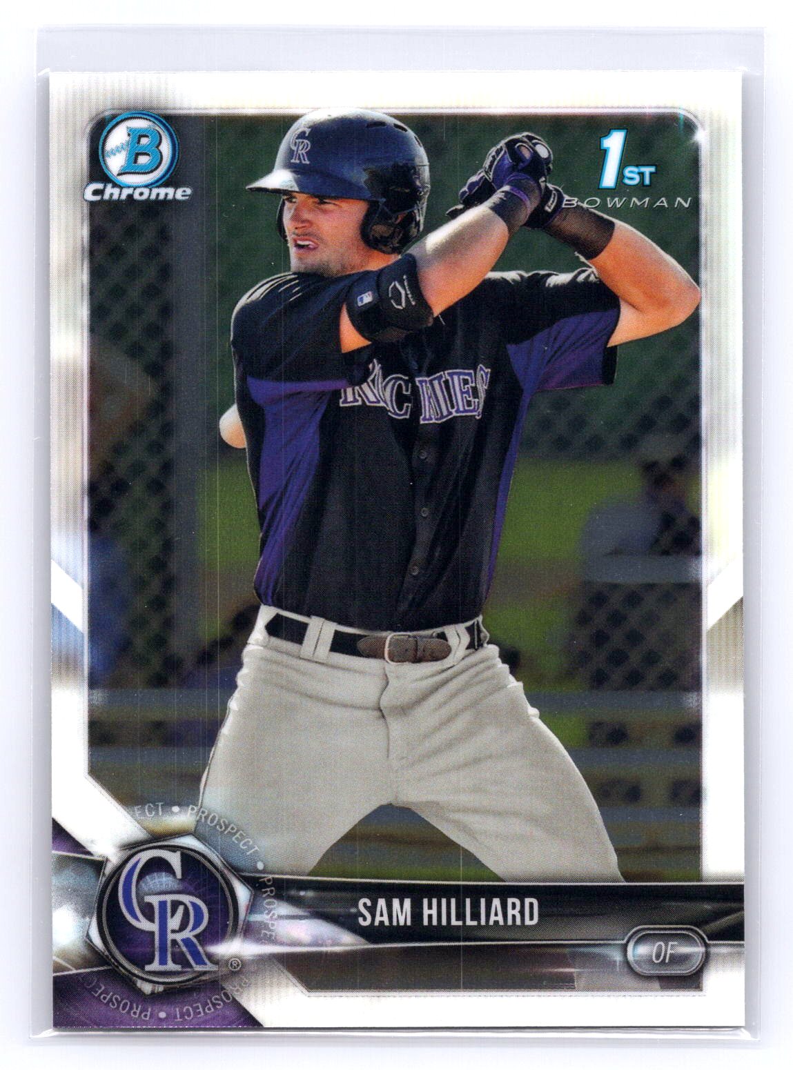 Sam Hilliard 2018 1st Bowman Diamondbacks Sam Hilliard 2018 1st Bowman Diamondbacks